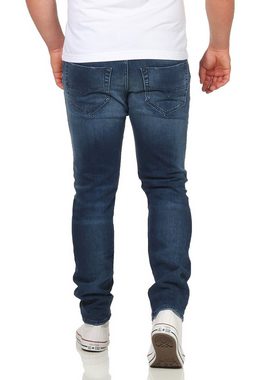 Diesel Regular-fit-Jeans Herren Tepphar 084SY 5 Pocket Style5 Pocket Style, Blau, Röhrenjeans, elastisdch, Stretch, Größe: W28 L34