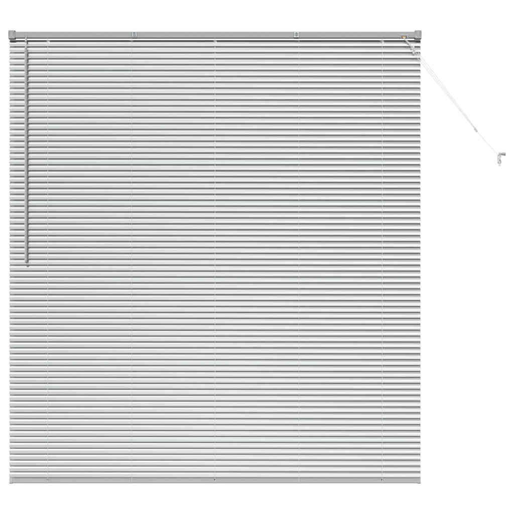 Rollo Balkenjalousien Silber 175 x 155 cm Aluminium, vidaXL