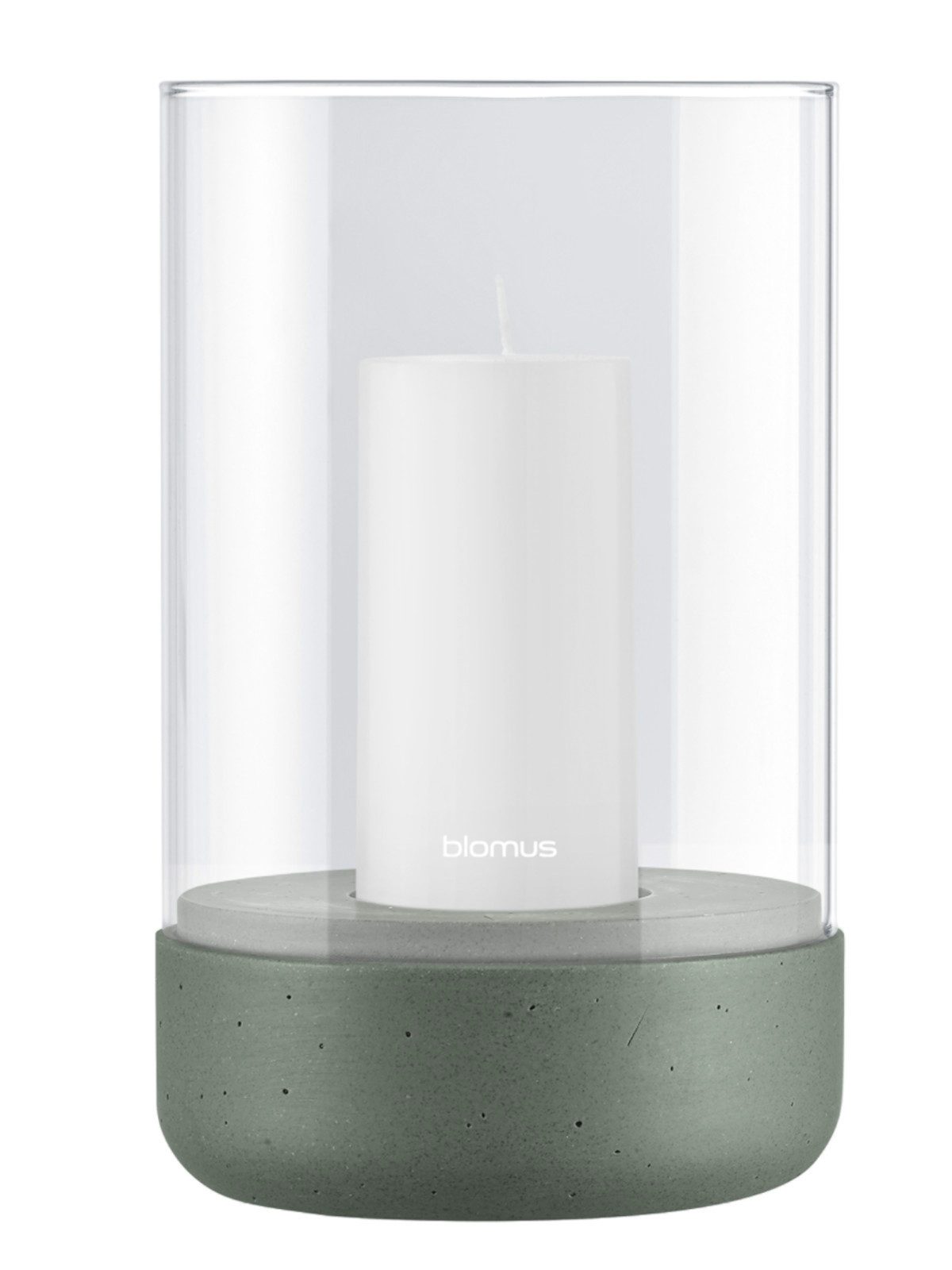 blomus Windlicht CALMA Windlicht agave green M 12cm günstig online kaufen