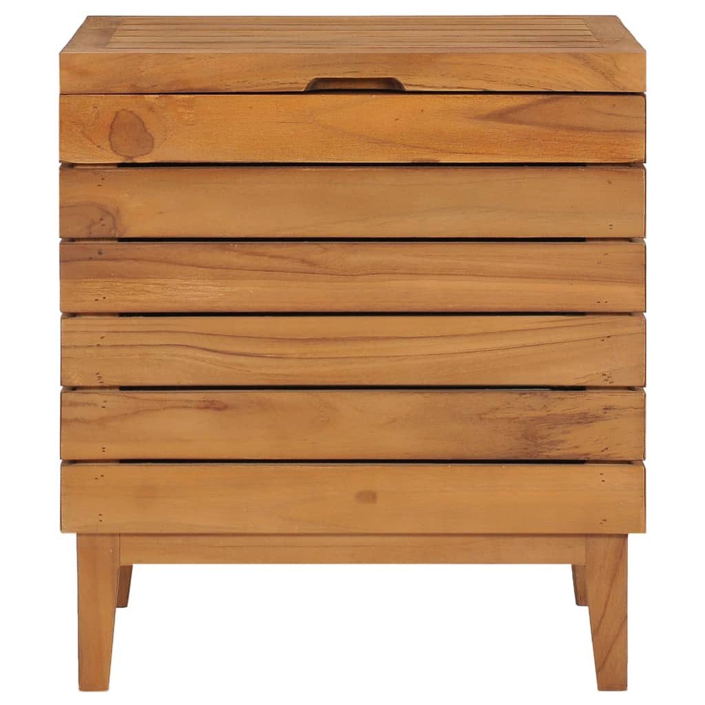 vidaXL Wäschekorb Wäschekorb 40×30×45 cm Massivholz (1 St)