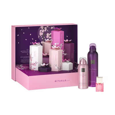 Rituals Pflege-Geschenkset Ritual of Sakura Garden of Happiness 2024, Limited Edition, Luxus, 10-tlg.