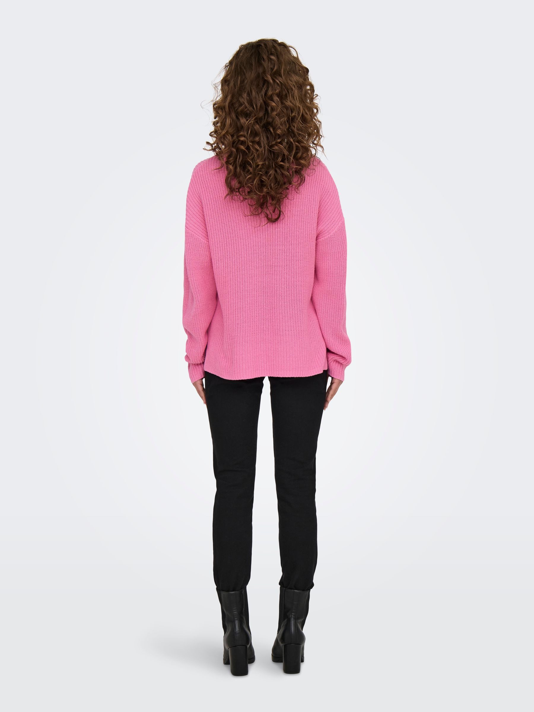 ONLY Strickpullover Weicher Rundhals Strickpullover Tiefe günstig online kaufen