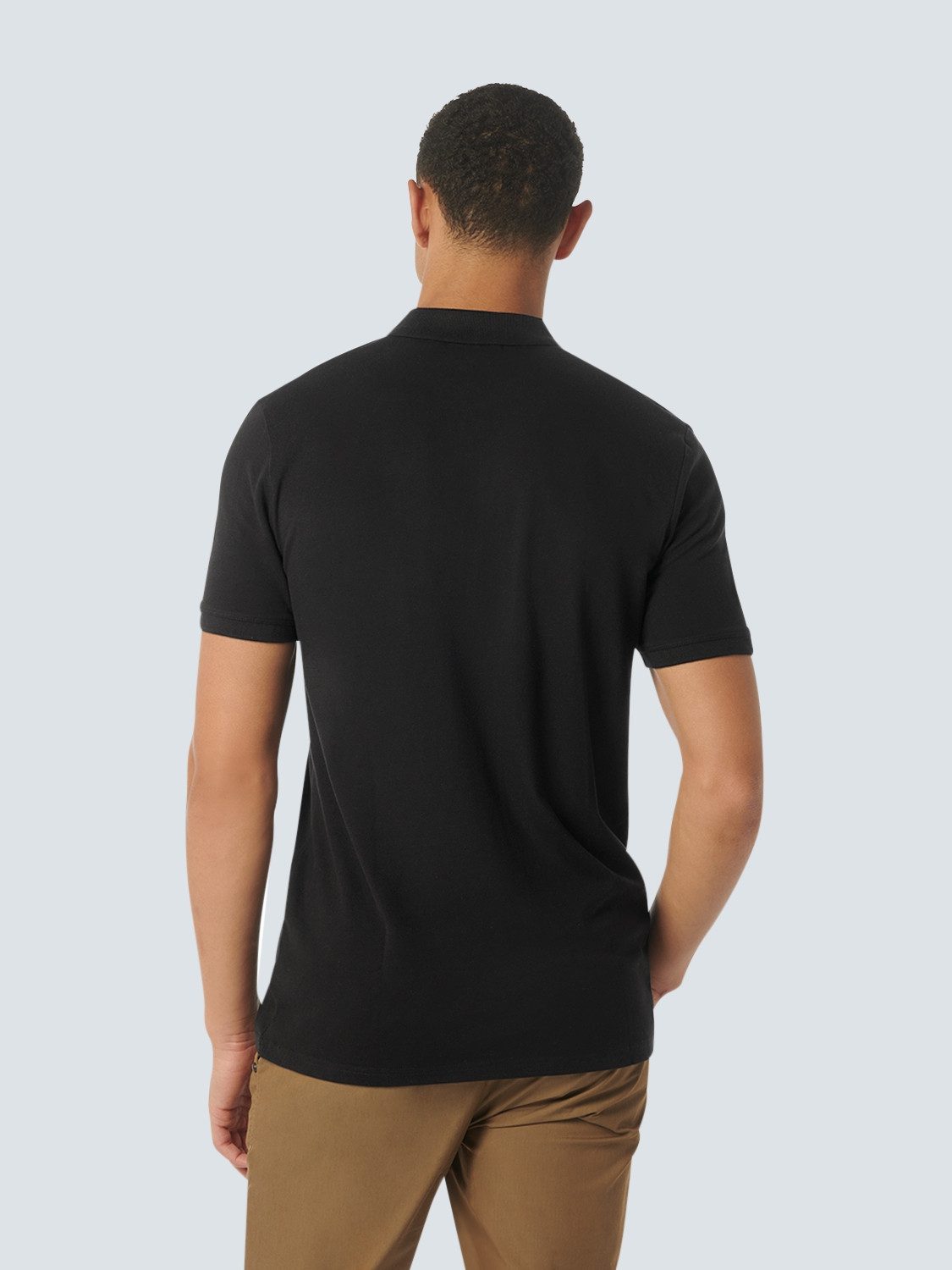 NO EXCESS Poloshirt Polo Solid Stretch