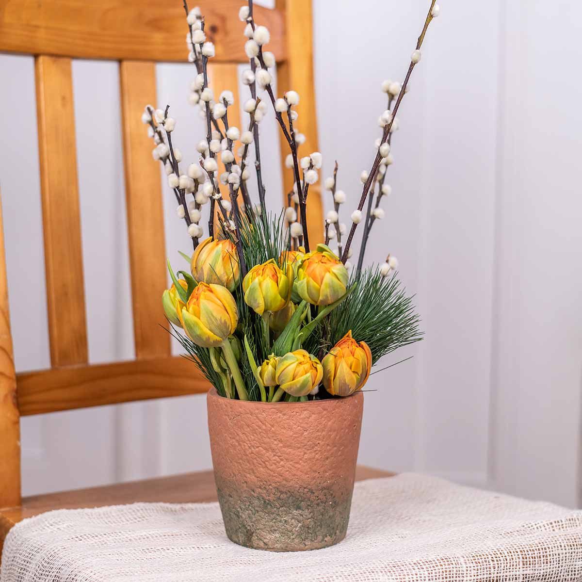 Viana Übertopf Beton Blumentopf Übertopf Terracotta günstig online kaufen