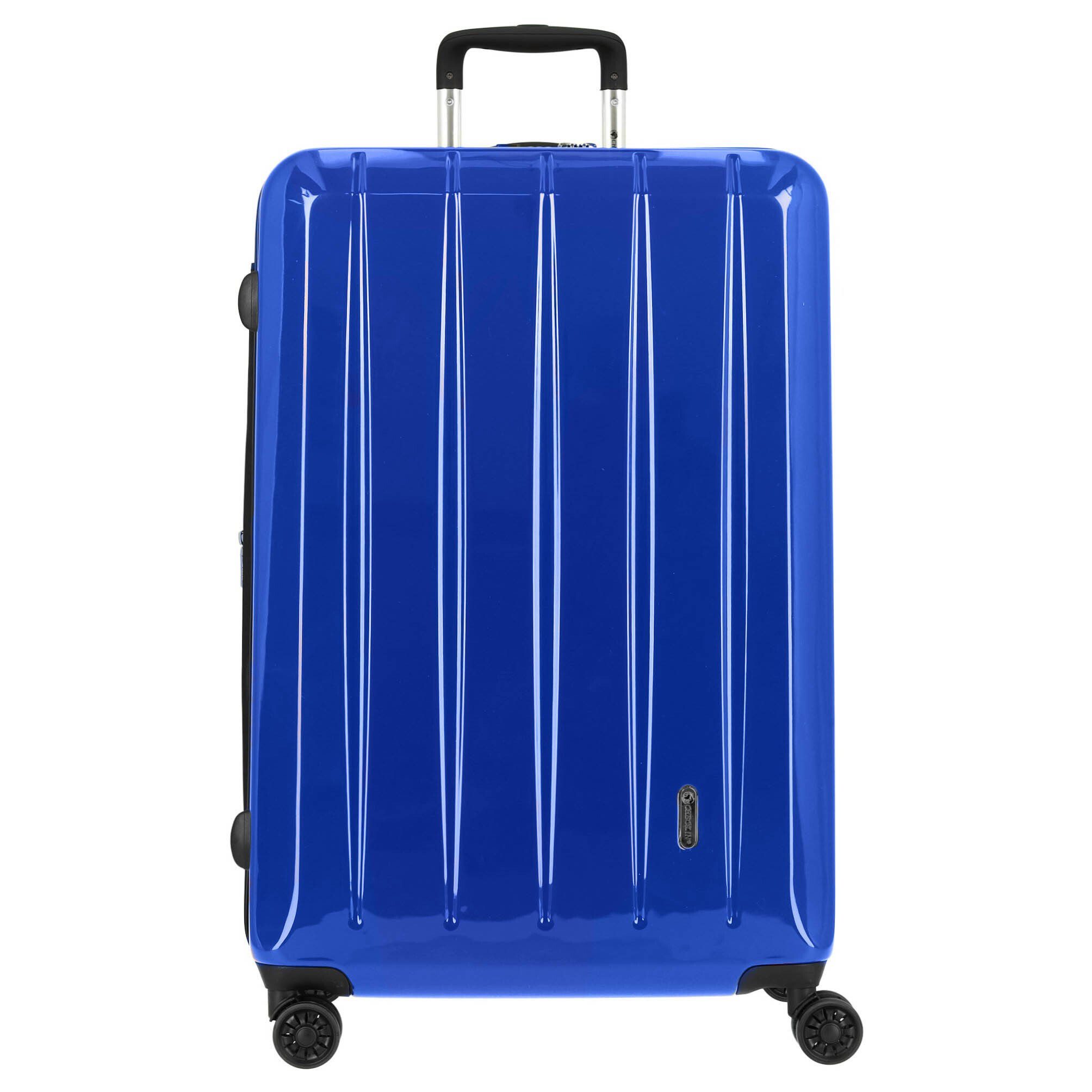 CHECK.IN® Trolley London 2.0 - 4-Rollen-Trolley 75 cm, 4 Rollen türkis