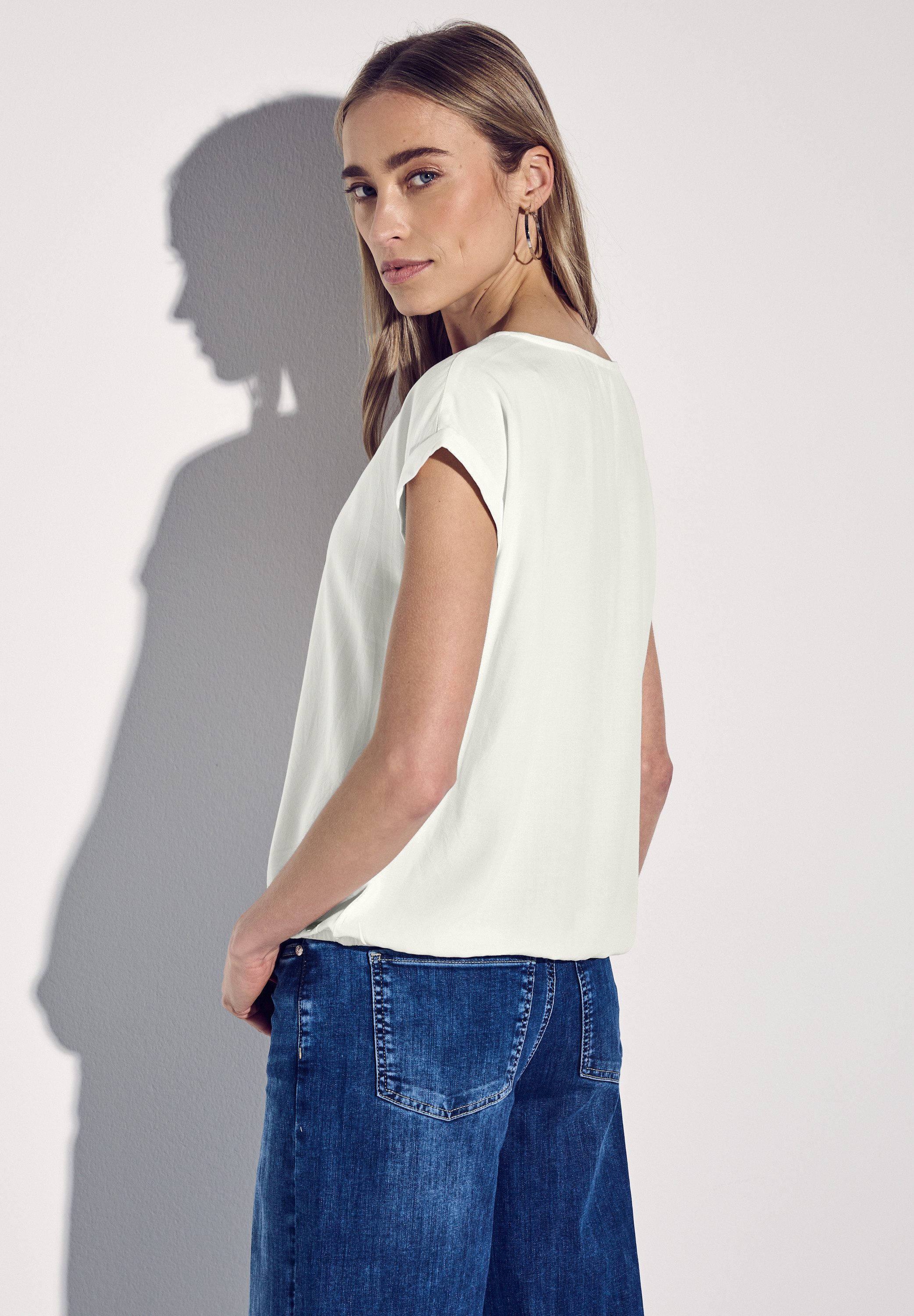 STREET ONE Hemdbluse, aus softer Viskose günstig online kaufen