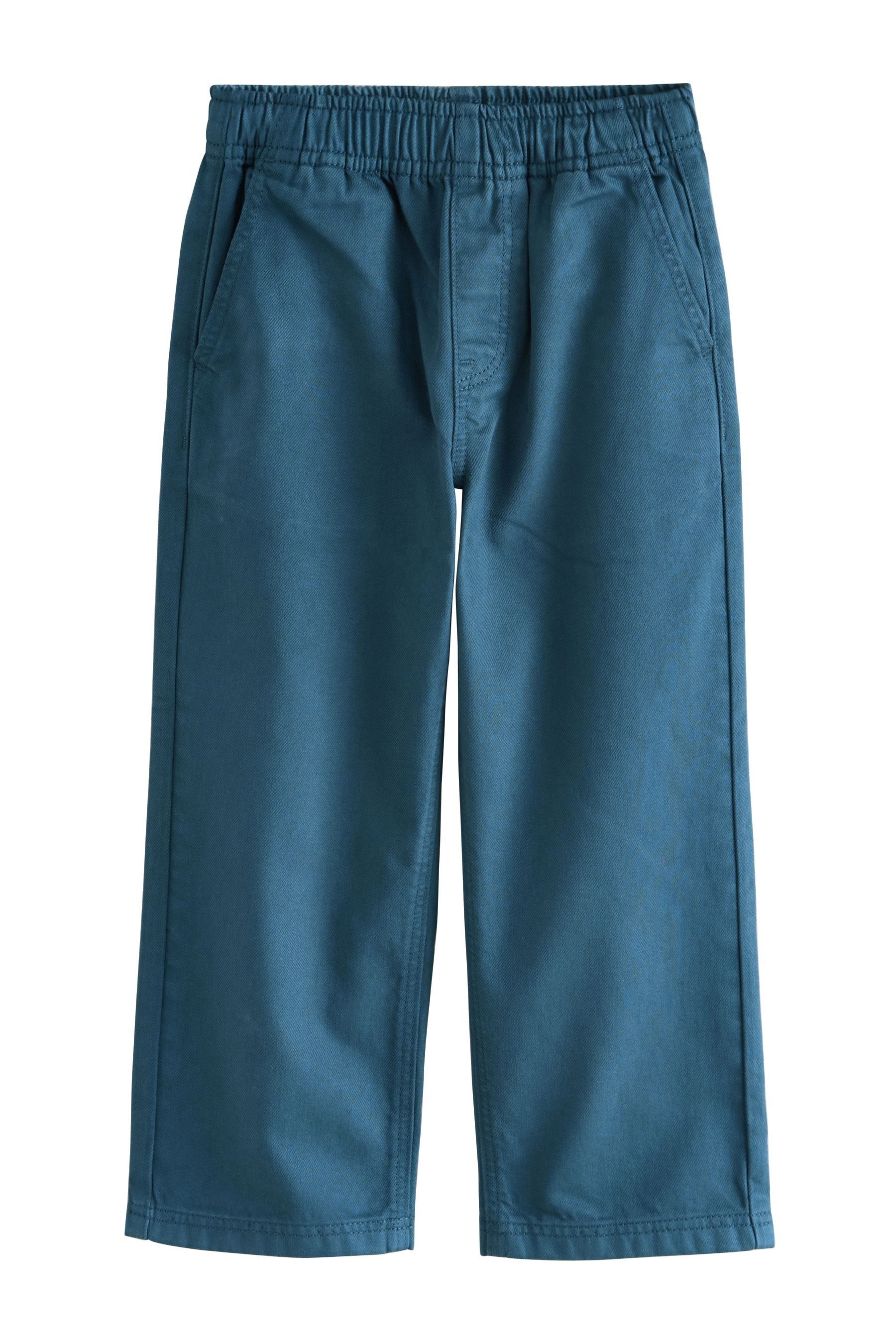 Weite Jeans Schlupf-Jeans aus Twill, weite Passform