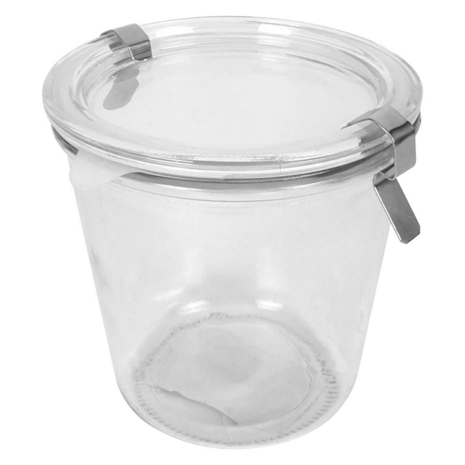 BURI Vorratsdose Sturzglas mit Klammern 500ml Einmachglas Einweckglas Vorratsglas Konse, Glas