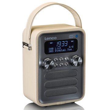 Lenco PDR-051 Digitalradio (DAB) (Digitalradio (DAB), FM-Tuner mit RDS, 4 W)