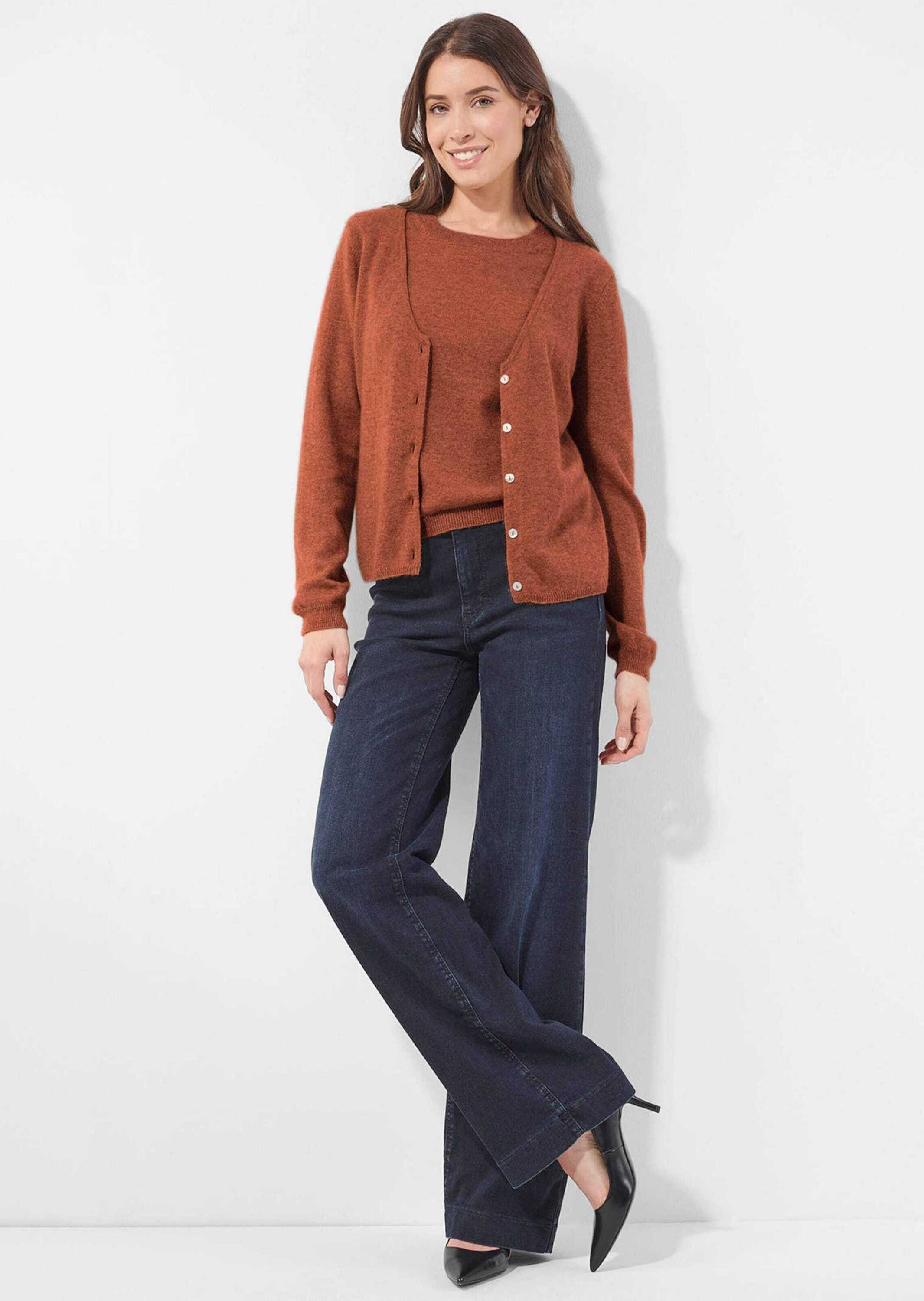 Strickjacken Alba Moda Herren Pullover Strickjacken Alba Moda