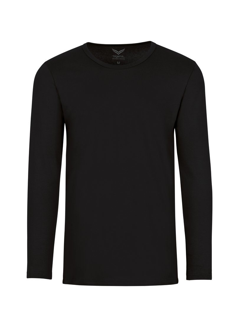 Trigema Longsleeve TRIGEMA Langarmshirt (1-tlg)