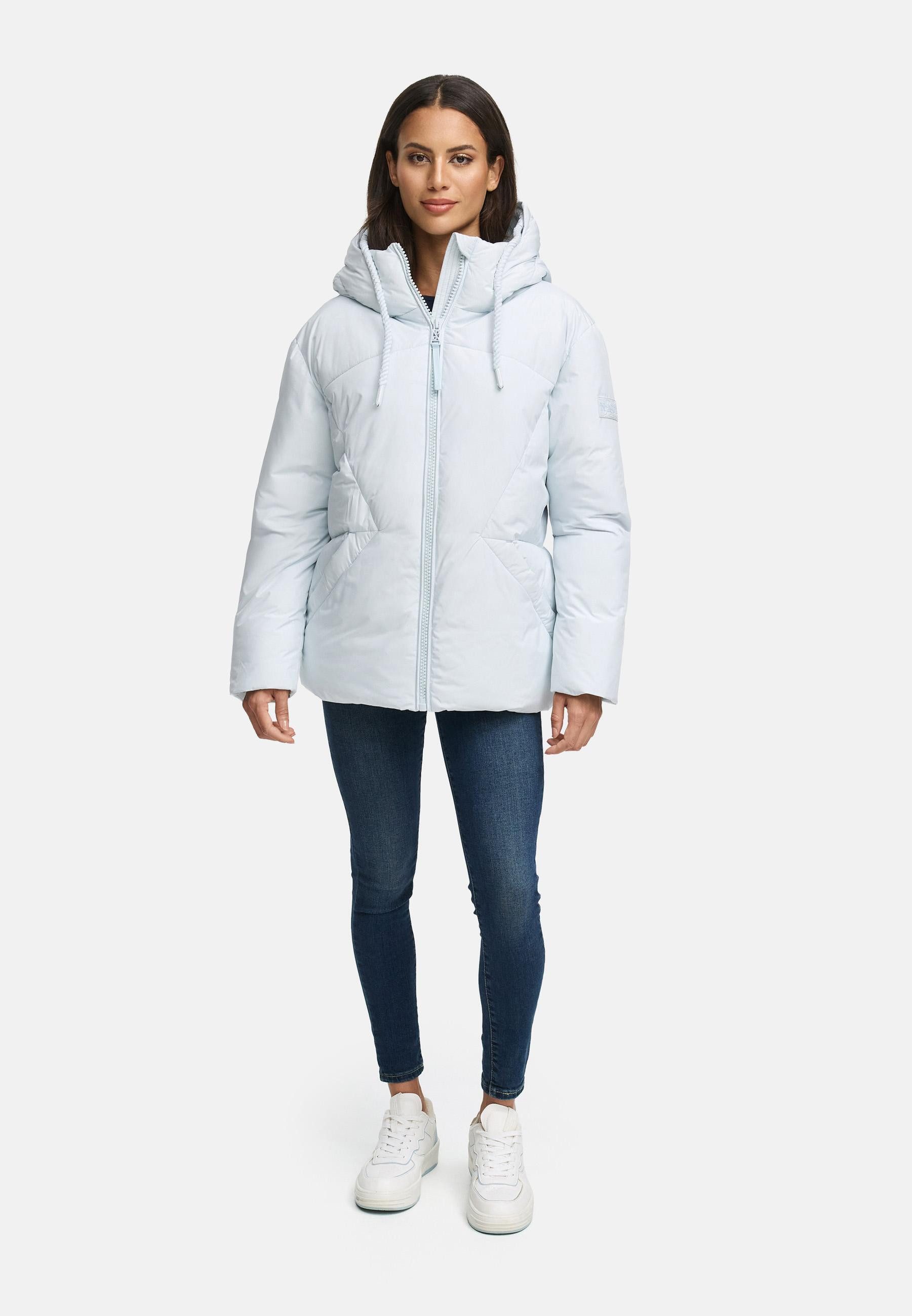 Navahoo Steppjacke Pastellzauber 14 Winterjacke mit Kapuze