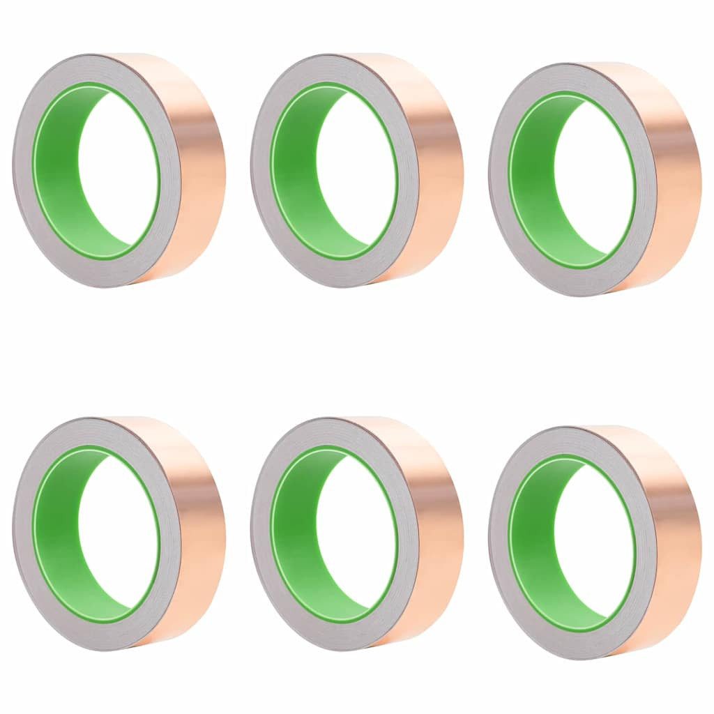 vidaXL Kupferband, Kupferband 6 pcs Kupfer 2000 x 3 cm Kupfer