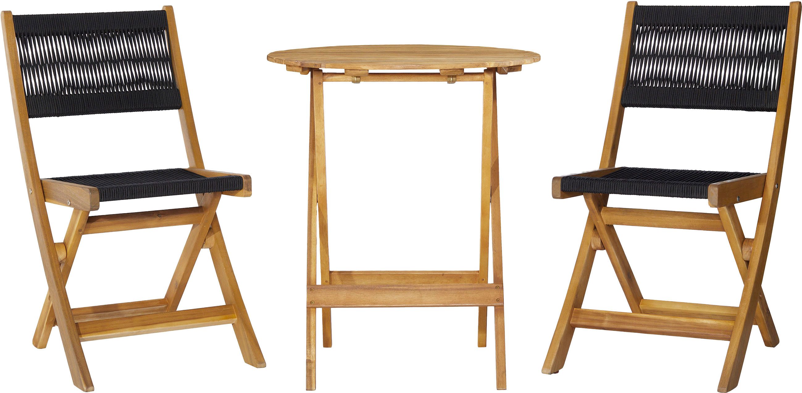 byLIVING Balkonset BISTRO, (Set, 3-tlg., Gartenmöbel-Set, günstig online kaufen