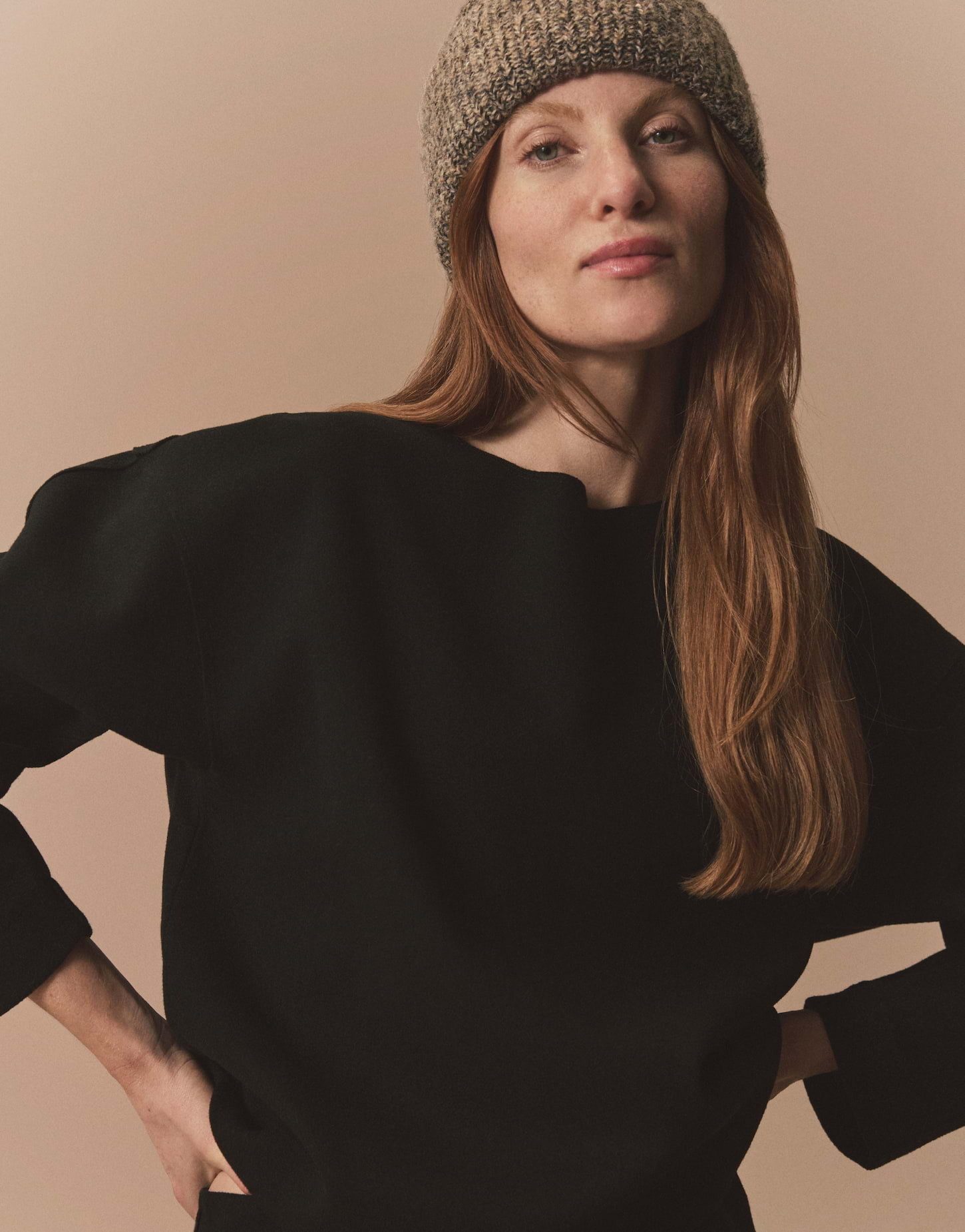 OPUS Sweater Sweater GUDILA Loose mit ultraweichem Hand-Feel