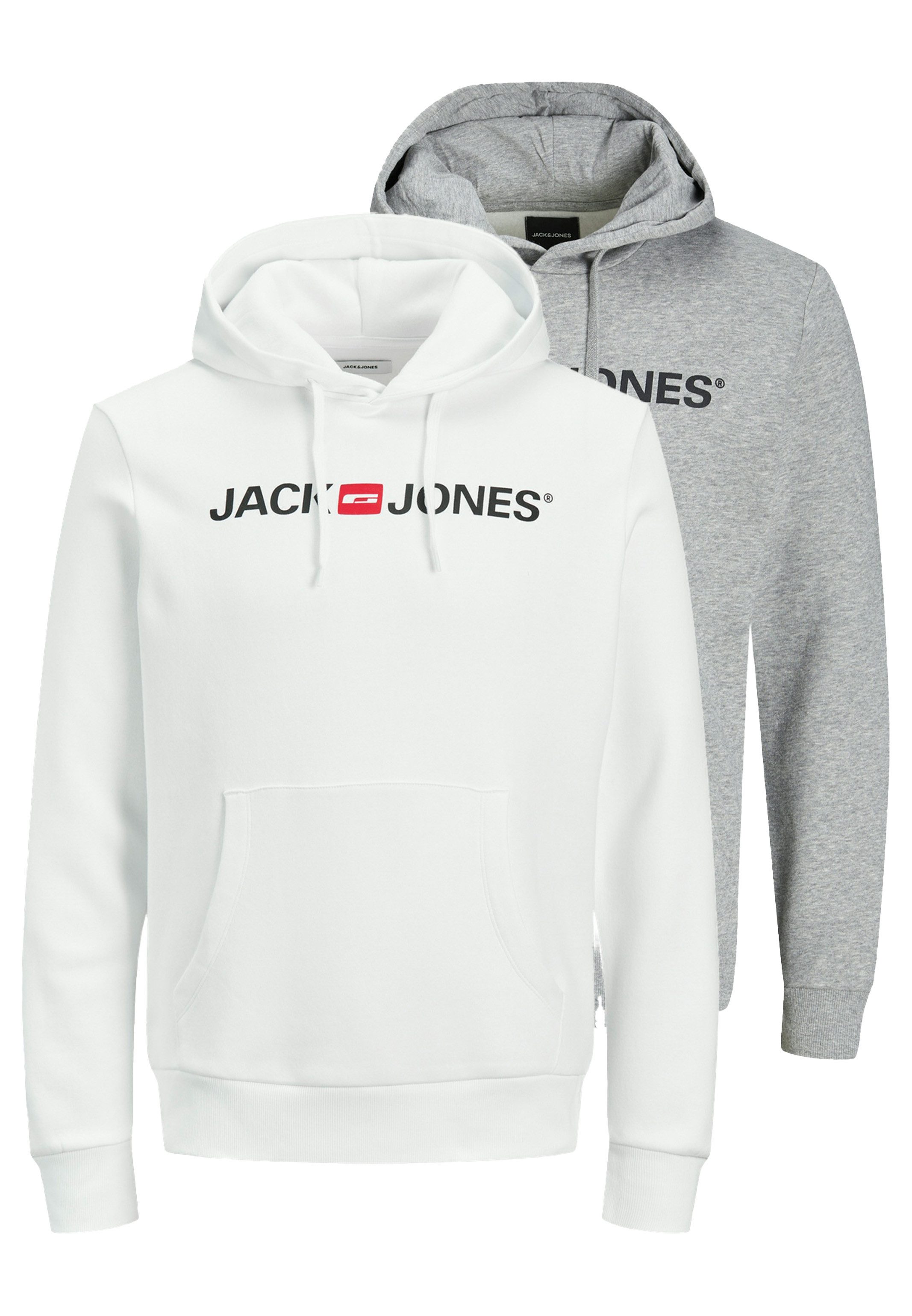 Jack & Jones Hoodie 2er Pack Corp (Spar-Set, 2-tlg) Sweatshirt / Hoodie - Baumwolle - Atmungsaktiv. € 54,95