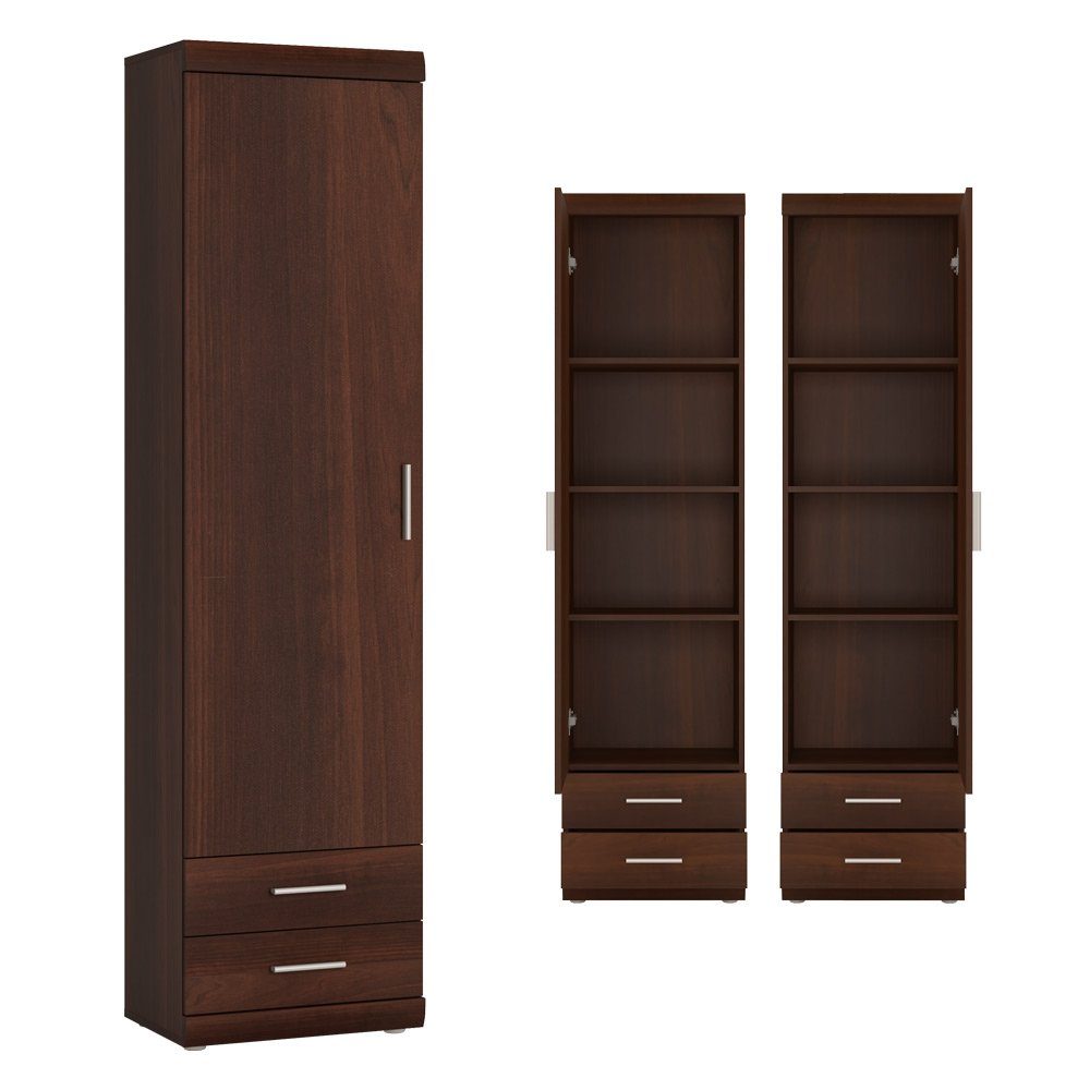 Lomadox Mehrzweckschrank IMPERIA-129 Wohnzimmer schmal 50 günstig online kaufen