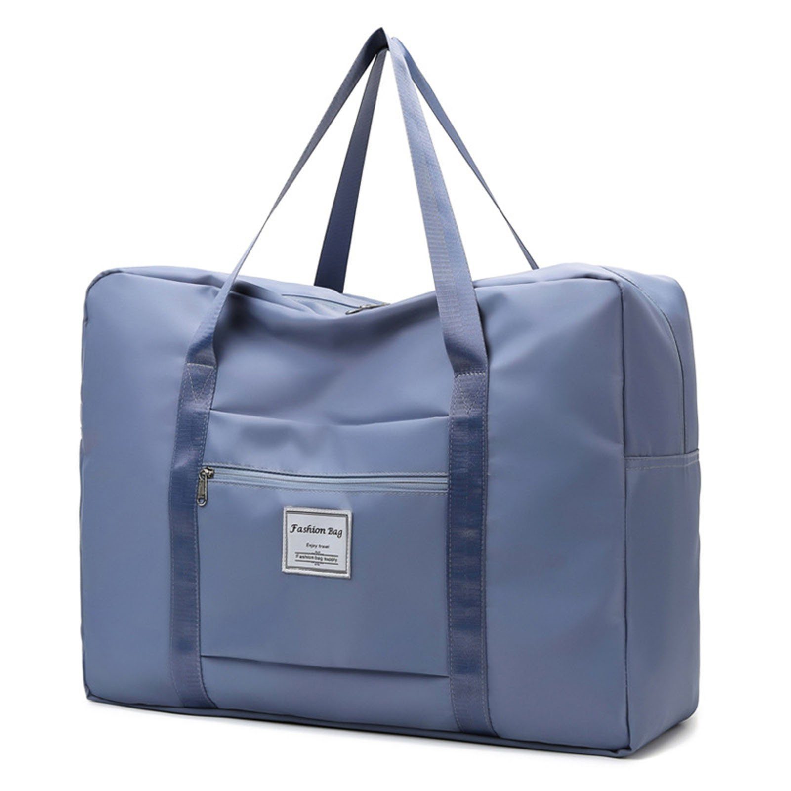 Blusmart Sporttasche Einfarbige, Große Sporttasche Mit Reißverschluss, Große Kapazität blue