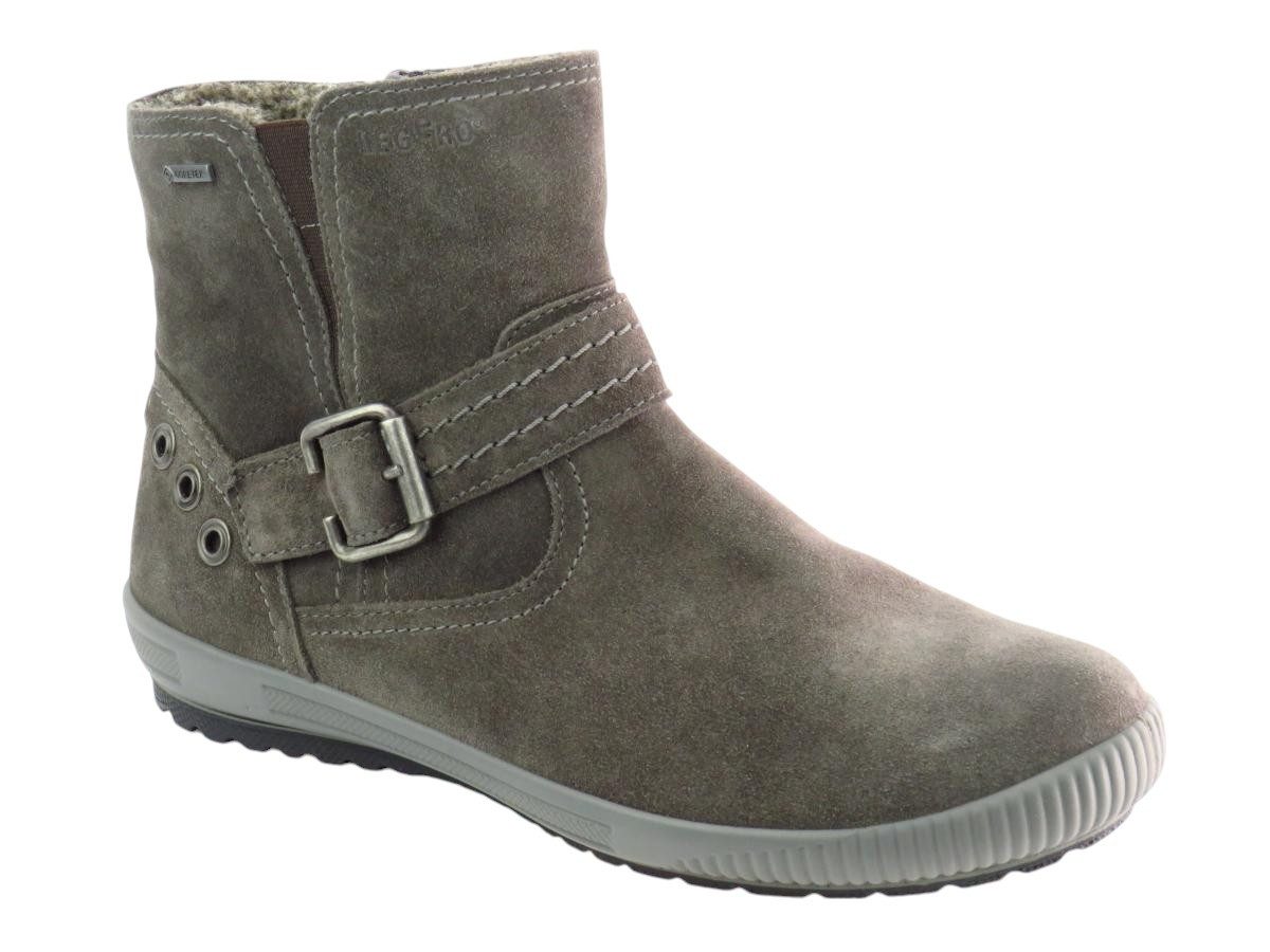 Velour stone Stiefelette