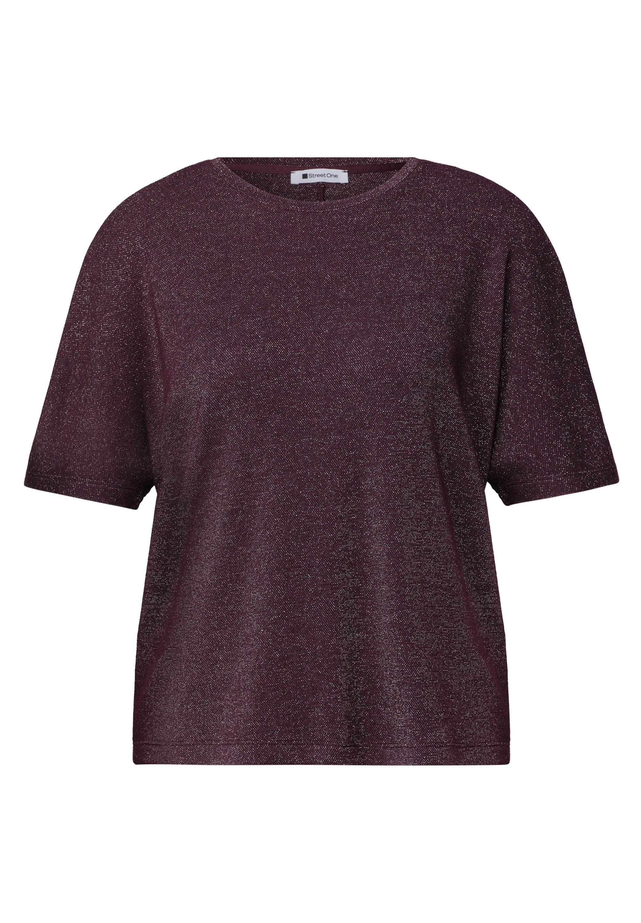 STREET ONE T-Shirt mit Glitzer-Details – Bild 4 von 5