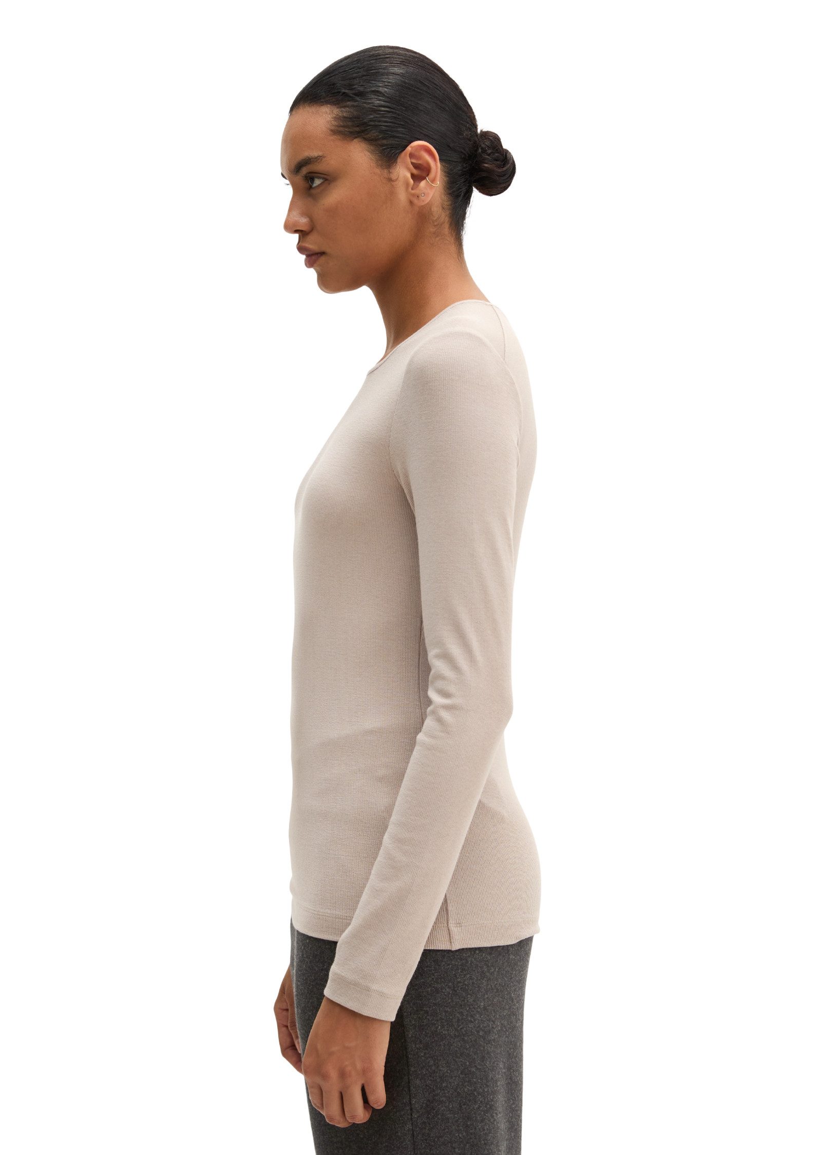 Marc O'Polo Langarmshirt aus TENCEL™ Modal-Baumwolle-Mix – Bild 2 von 5