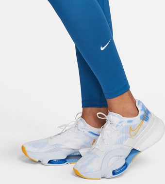 Nike Trainingstights W NK ONE DF HR TGHT INDUSTRIAL BLUE/WHITE