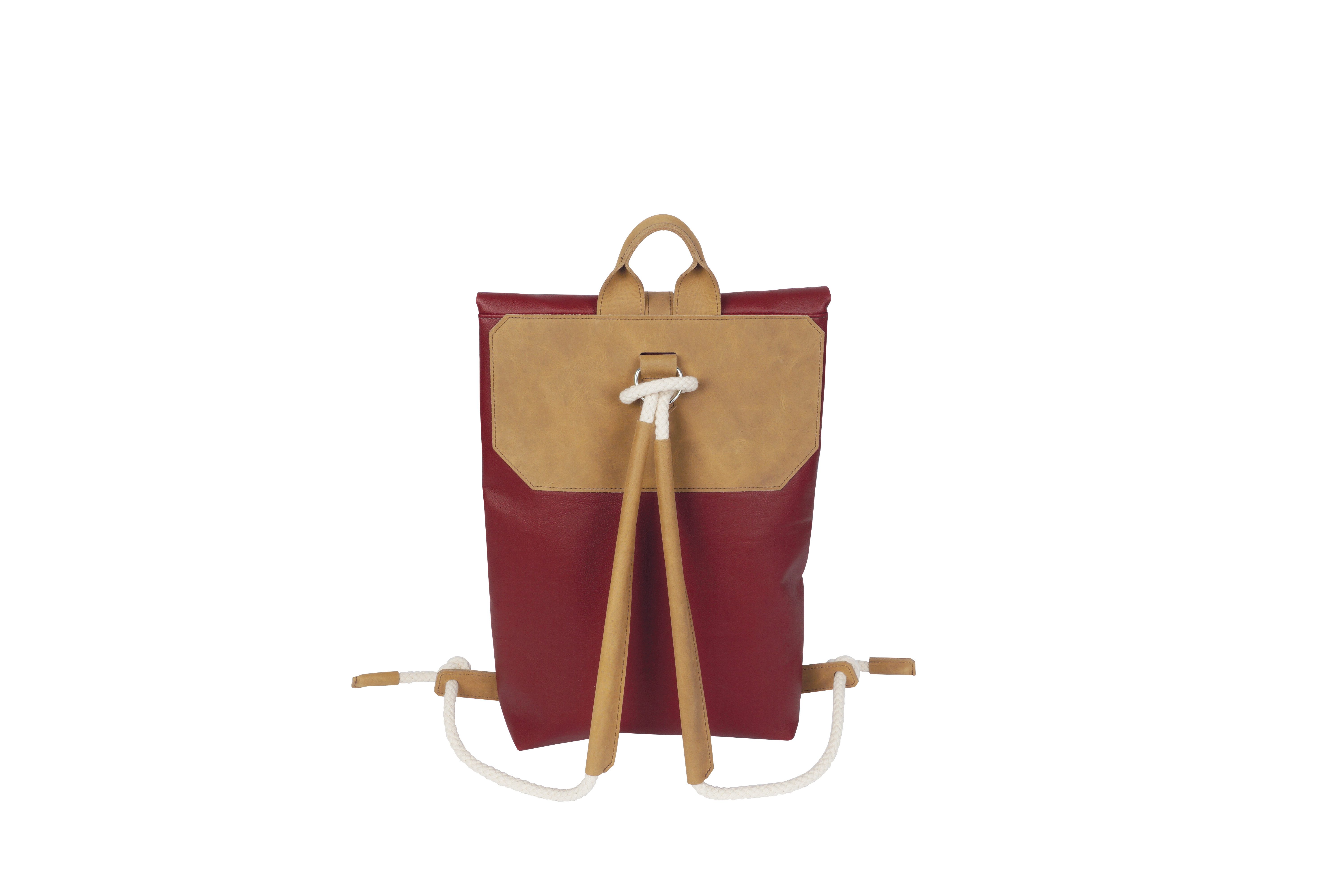 TimeTEX Laptoprucksack TimeTEX Lehrer-Rucksack "Sacci Pure" aus Apfelleder