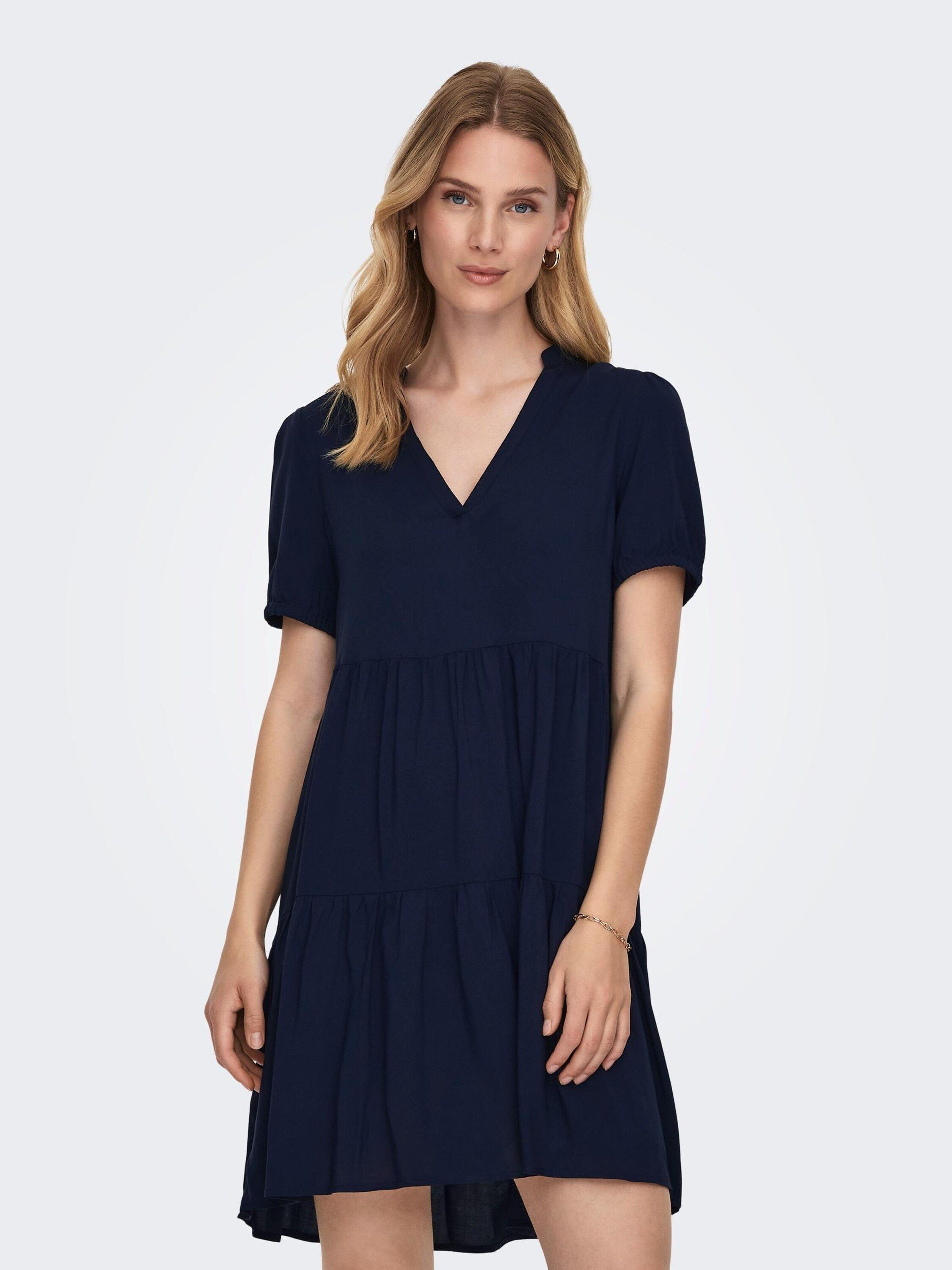 ONLY Minikleid Nova (1-tlg) Drapiert/gerafft