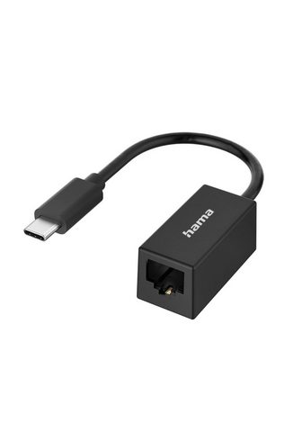 Hama Netzwerk-Adapter USB-C-Stecker-LAN/Eth...