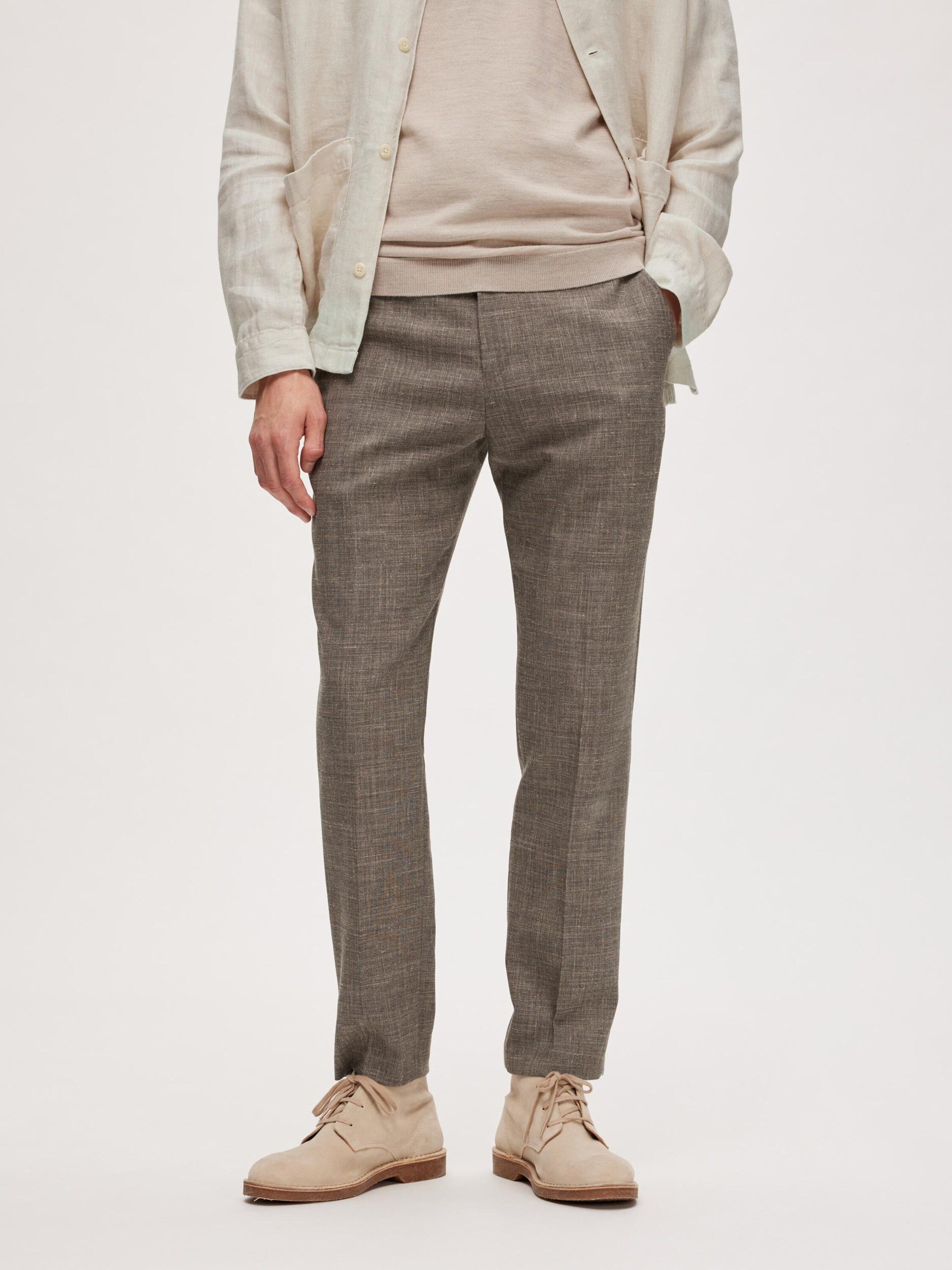 Selected Bundfaltenhose SLHOasis (1-tlg)