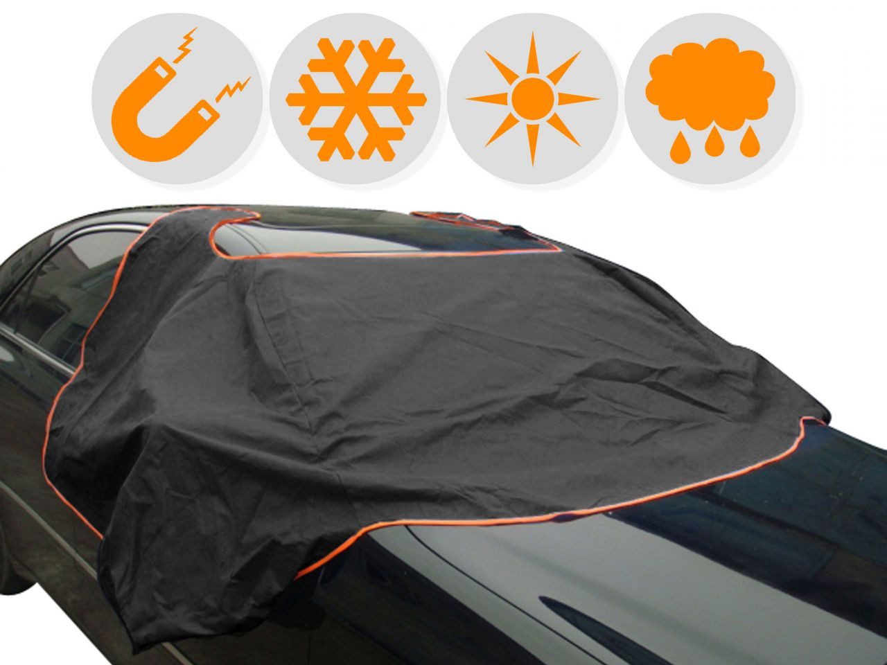 Trend Line Car Cover TrendLine Magnetic Windscreen Cover for Cars 280