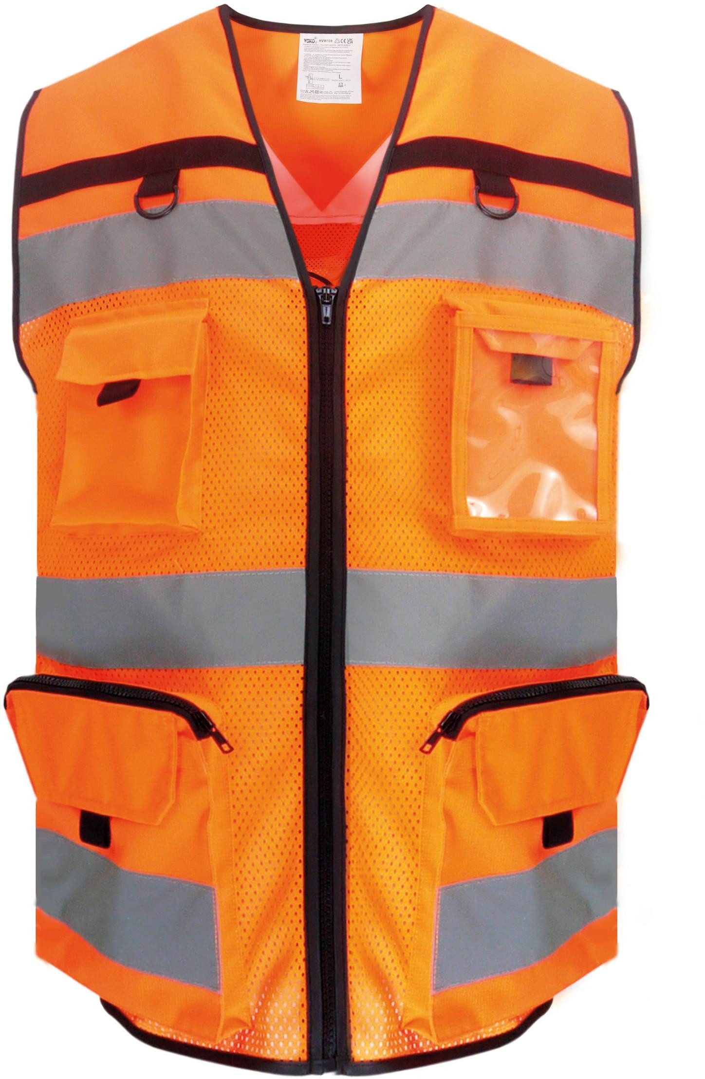 Hi Vis Orange Mesh