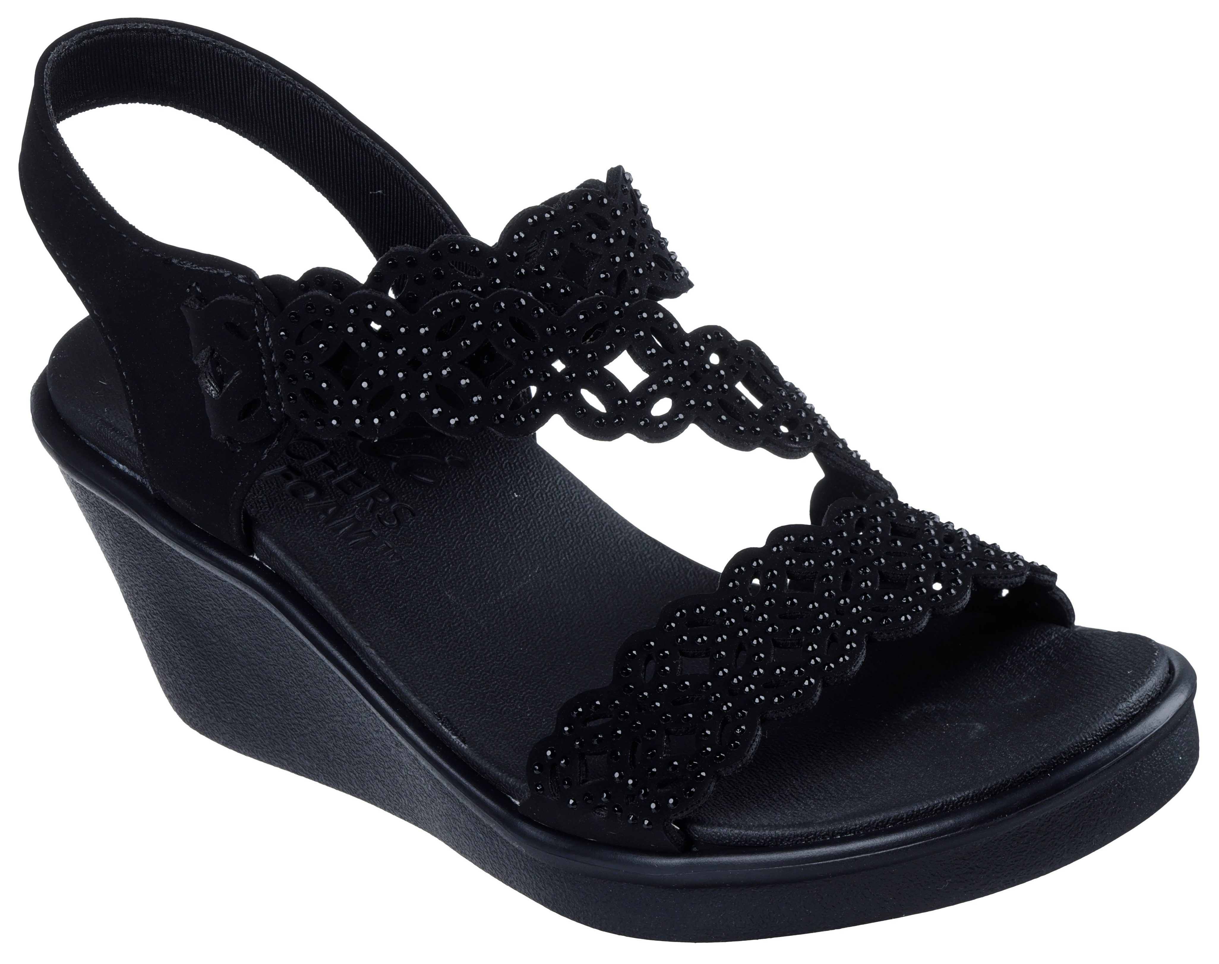 Skechers Keilsandalette "RUMBLE ON-SASSIER DAYZ", Sandalette, Plateausandal günstig online kaufen