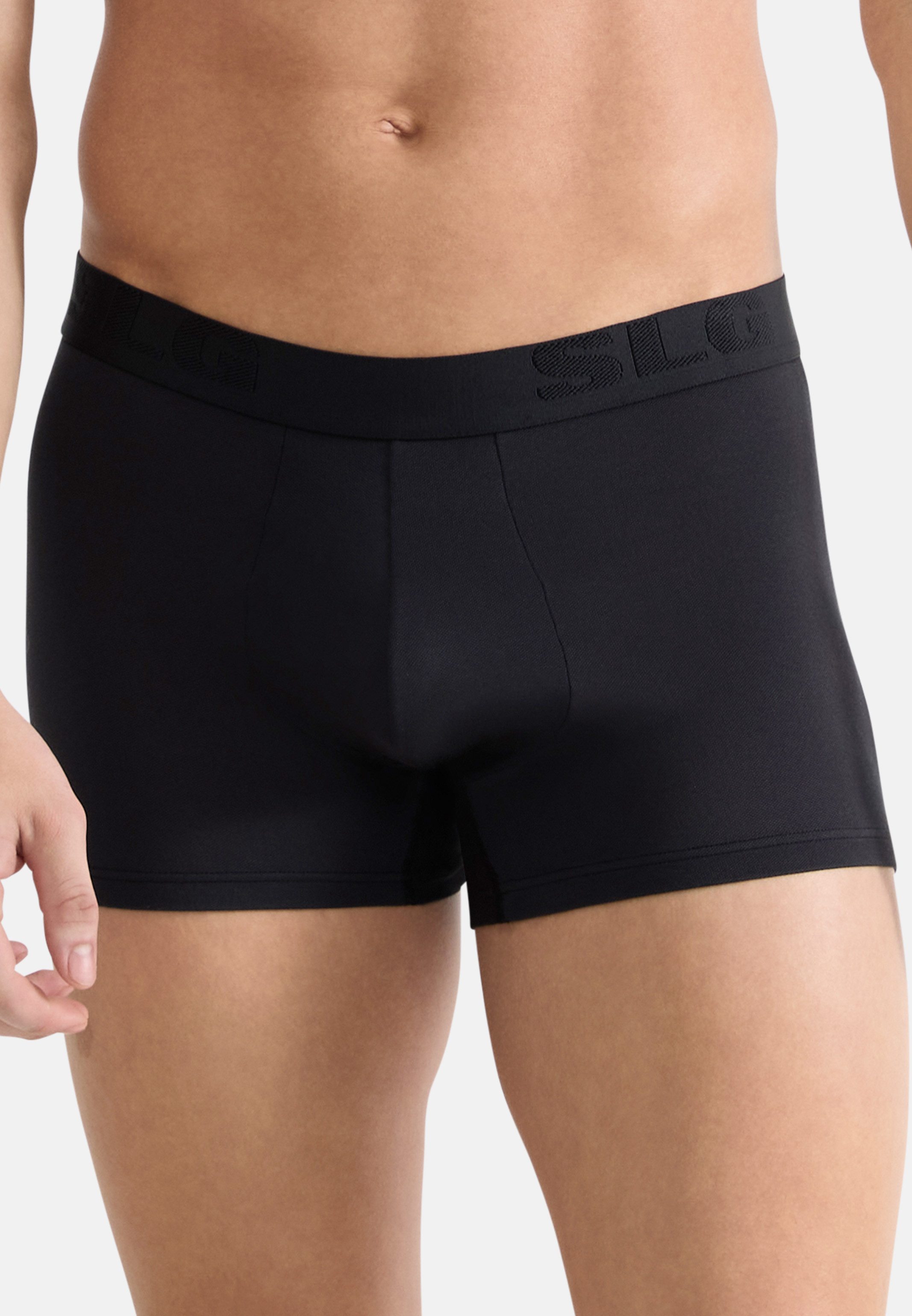 sloggi Retro Boxer 4er Pack SLG Base Soft (Spar-Set, 4-St) Hipster Short / Pant - ohne Eingriff - Atmungsaktiv