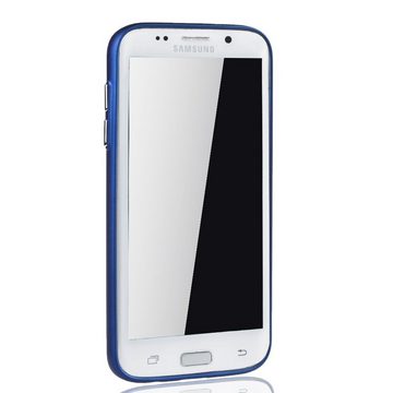 König Design Handyhülle Samsung Galaxy S7 Edge, Samsung Galaxy S7 Edge Handyhülle Backcover Blau