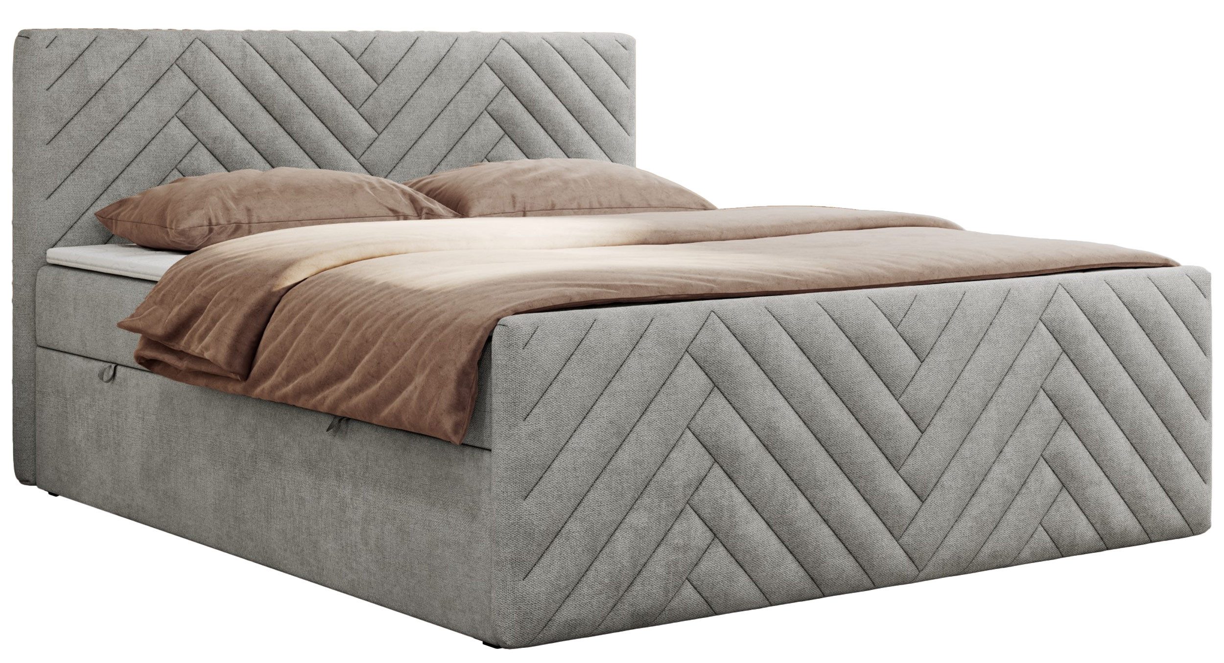 MKS MÖBEL Boxspringbett PARIS DUO (Packung, günstig online kaufen