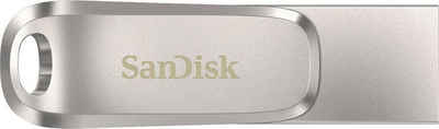 Sandisk »Ultra® Dual Drive Luxe USB Type-C™ 256 GB« USB-Stick (USB 3.1, Lesegeschwindigkeit 150 MB/s)