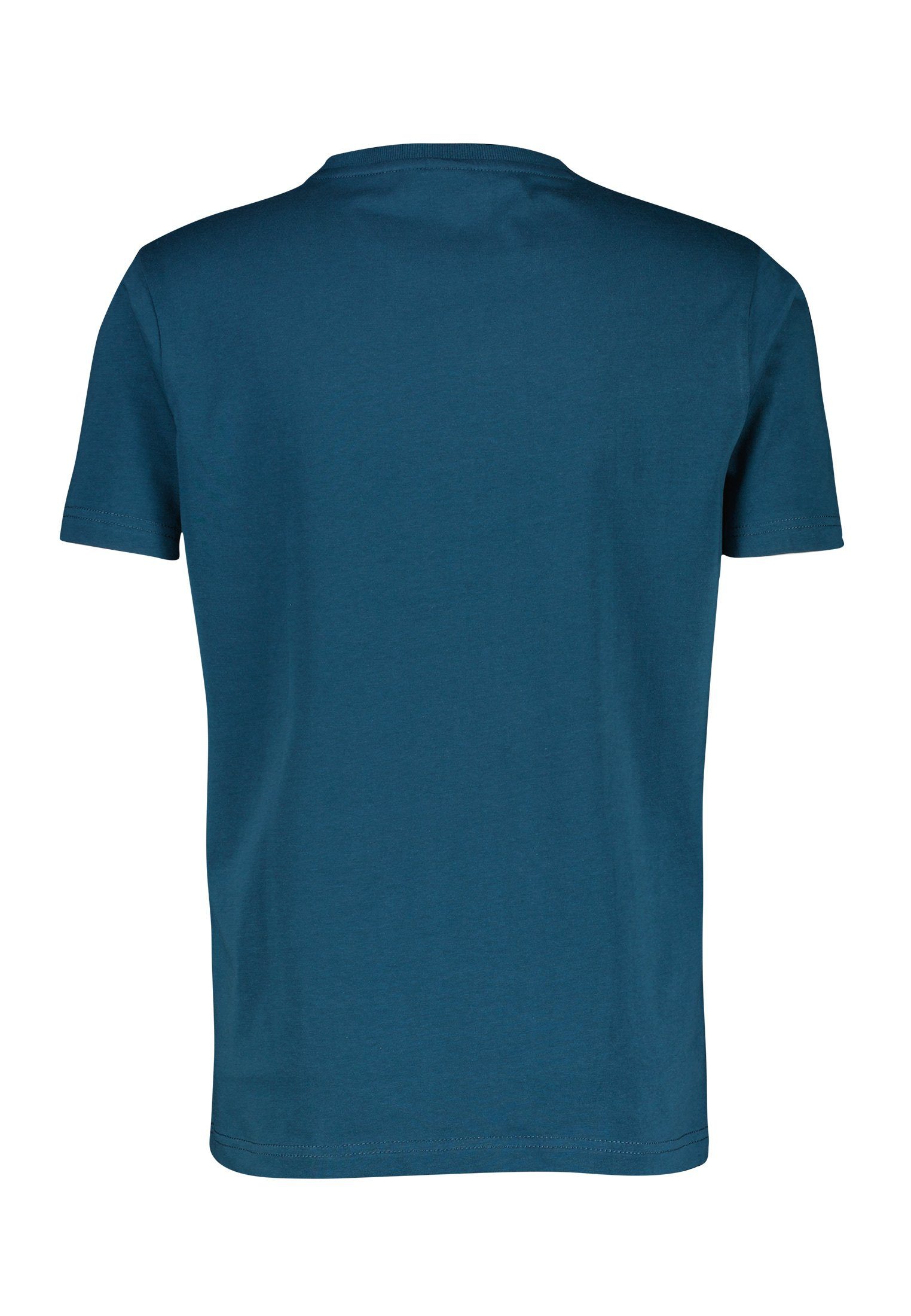 LERROS T-Shirt LERROS mit INDIGO Brustprint T-Shirt