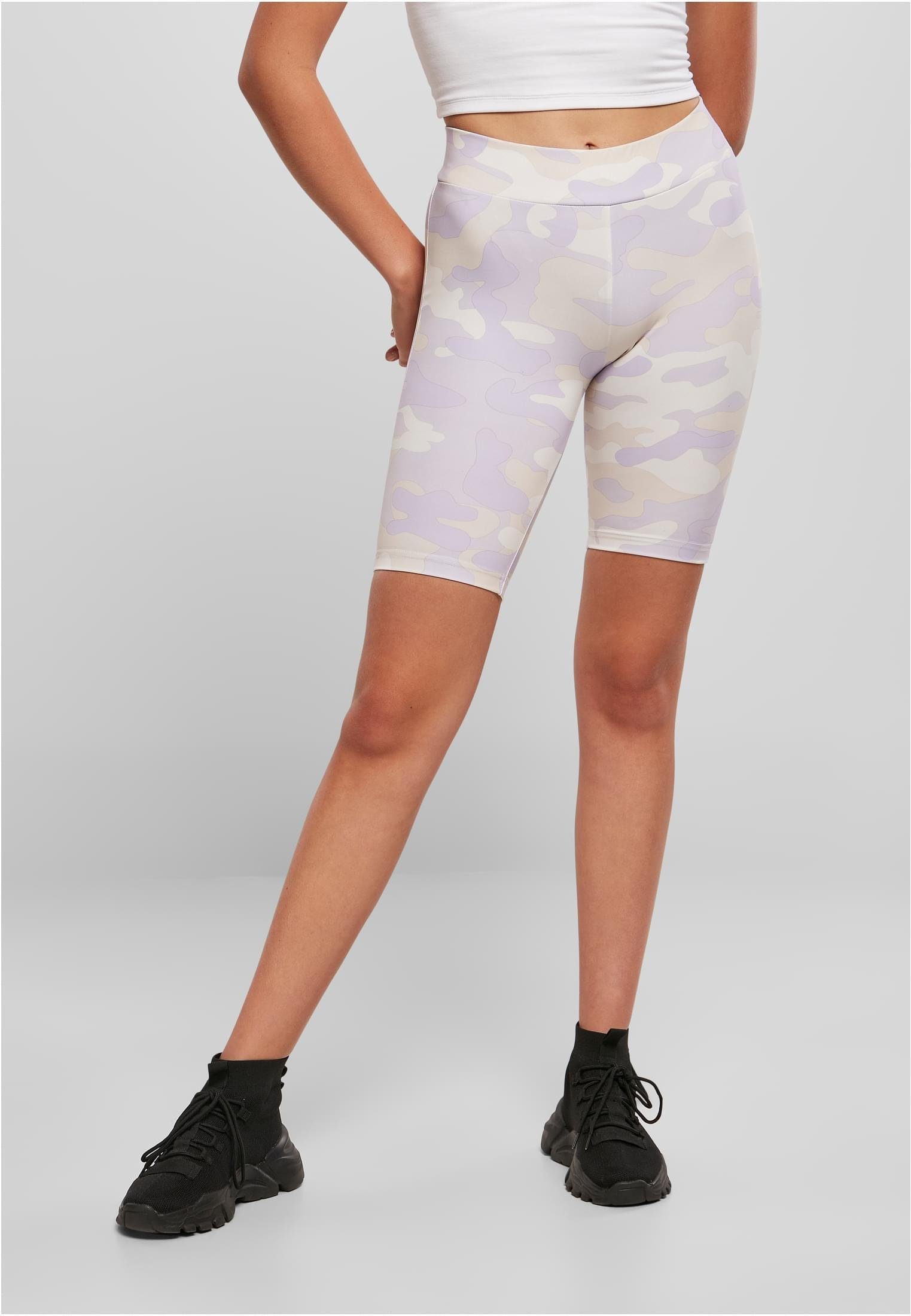 Trainingshose Ladies High Waist Camo Tech Cycle Shorts XS bis 5XL