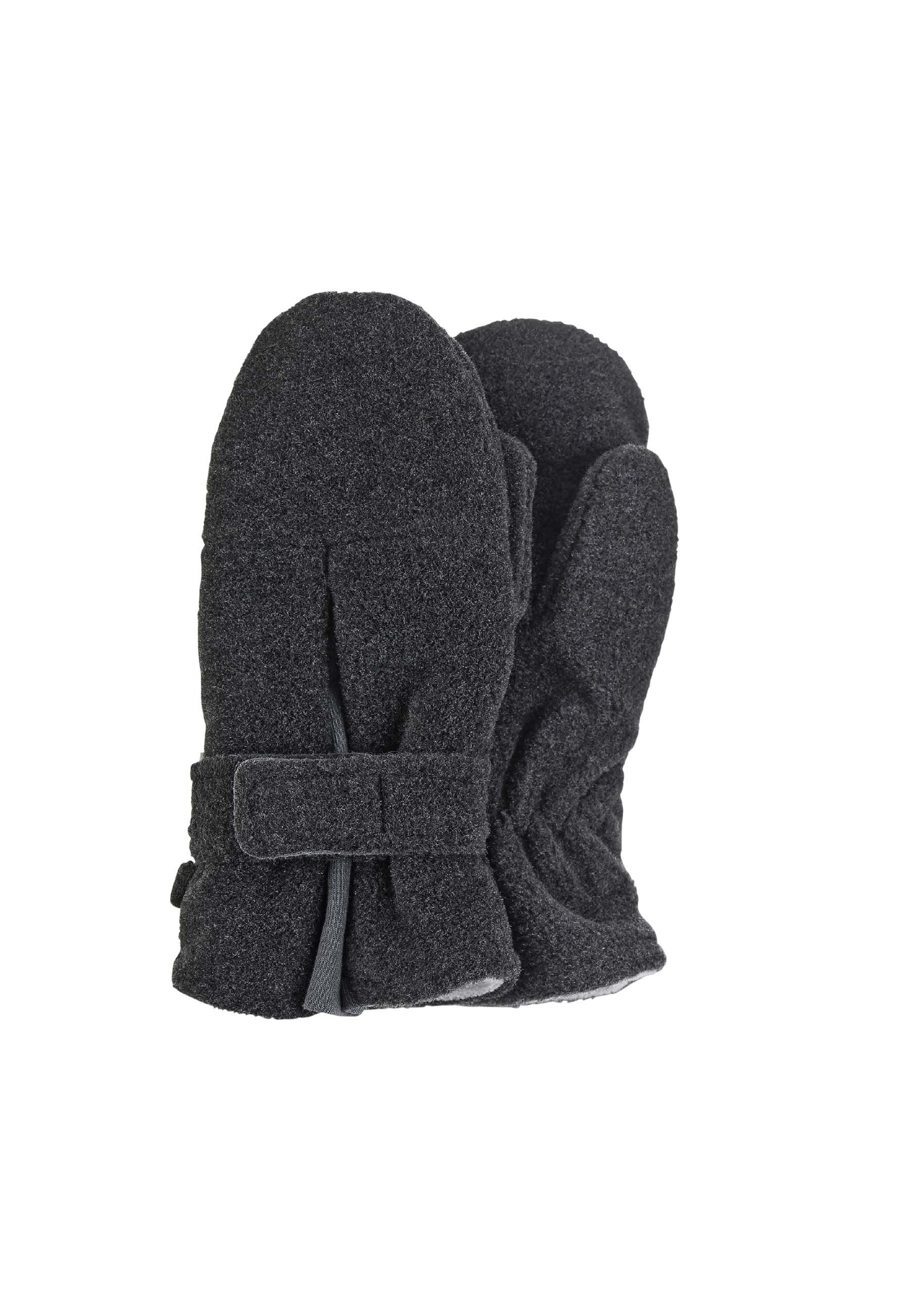 Sterntaler Gants Doigts Enfant Micropolaire – Anthracite Mélange, Taille 6 (10-11 Ans), Chauds Et Doux Pour Hiver