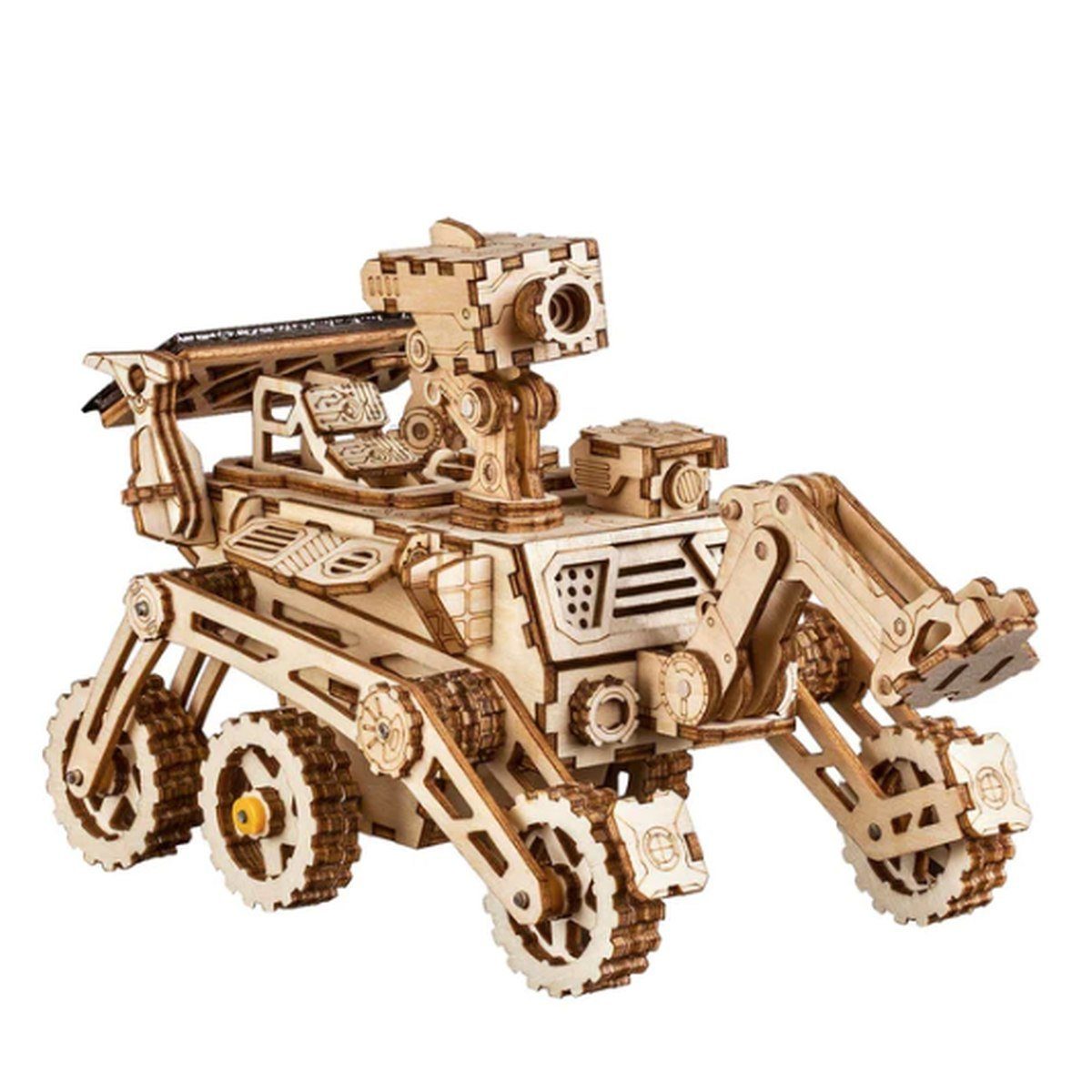 ROKR Robotime 3D-Holzpuzzle Teile Rover Modellbausatz 213 Harbinger LS402