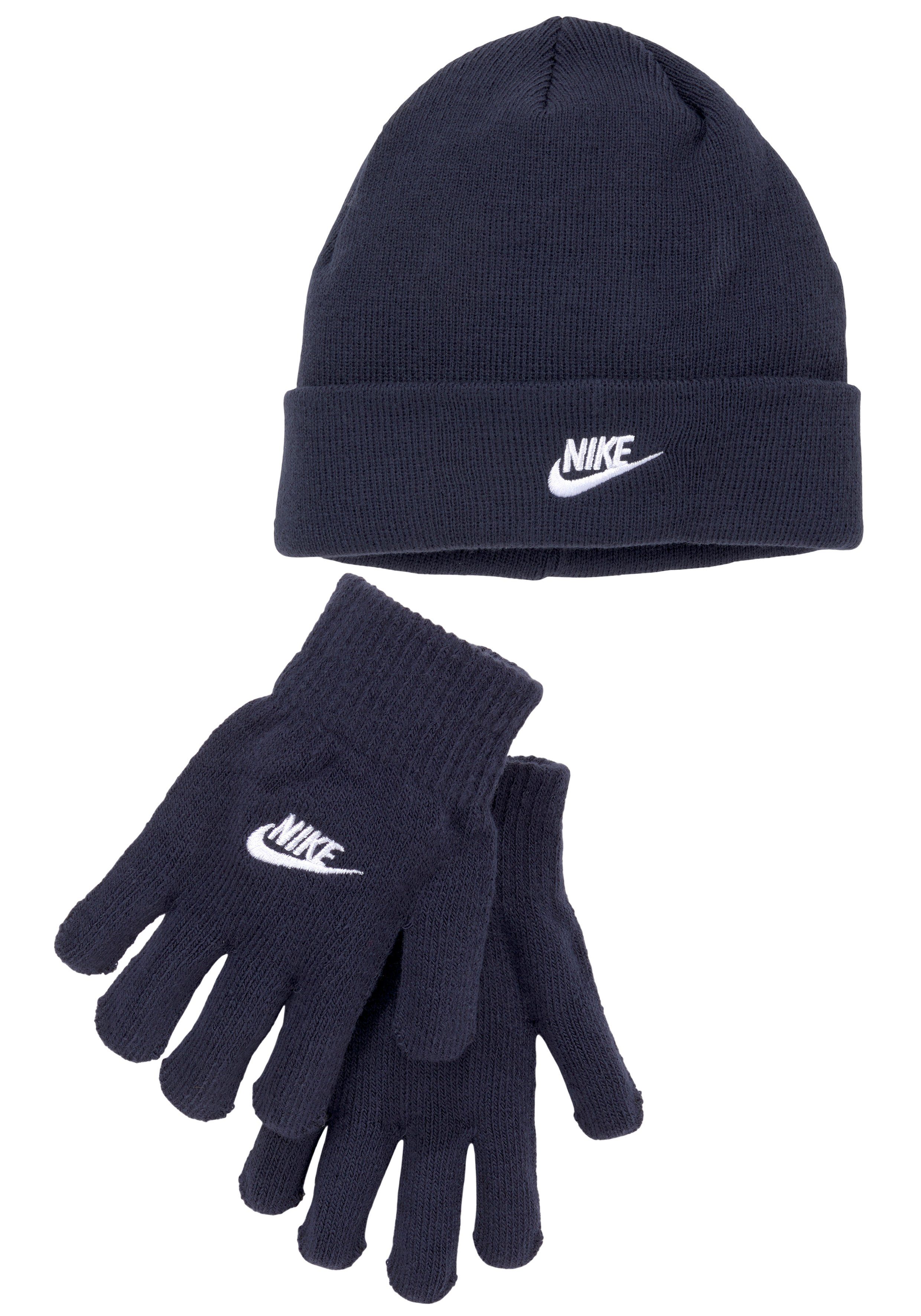 Nike Sportswear Beanie »BOYS CLUB BEANIE/GLOVE SET« (Set, 2-St., mit  Handschuhen) online kaufen | OTTO