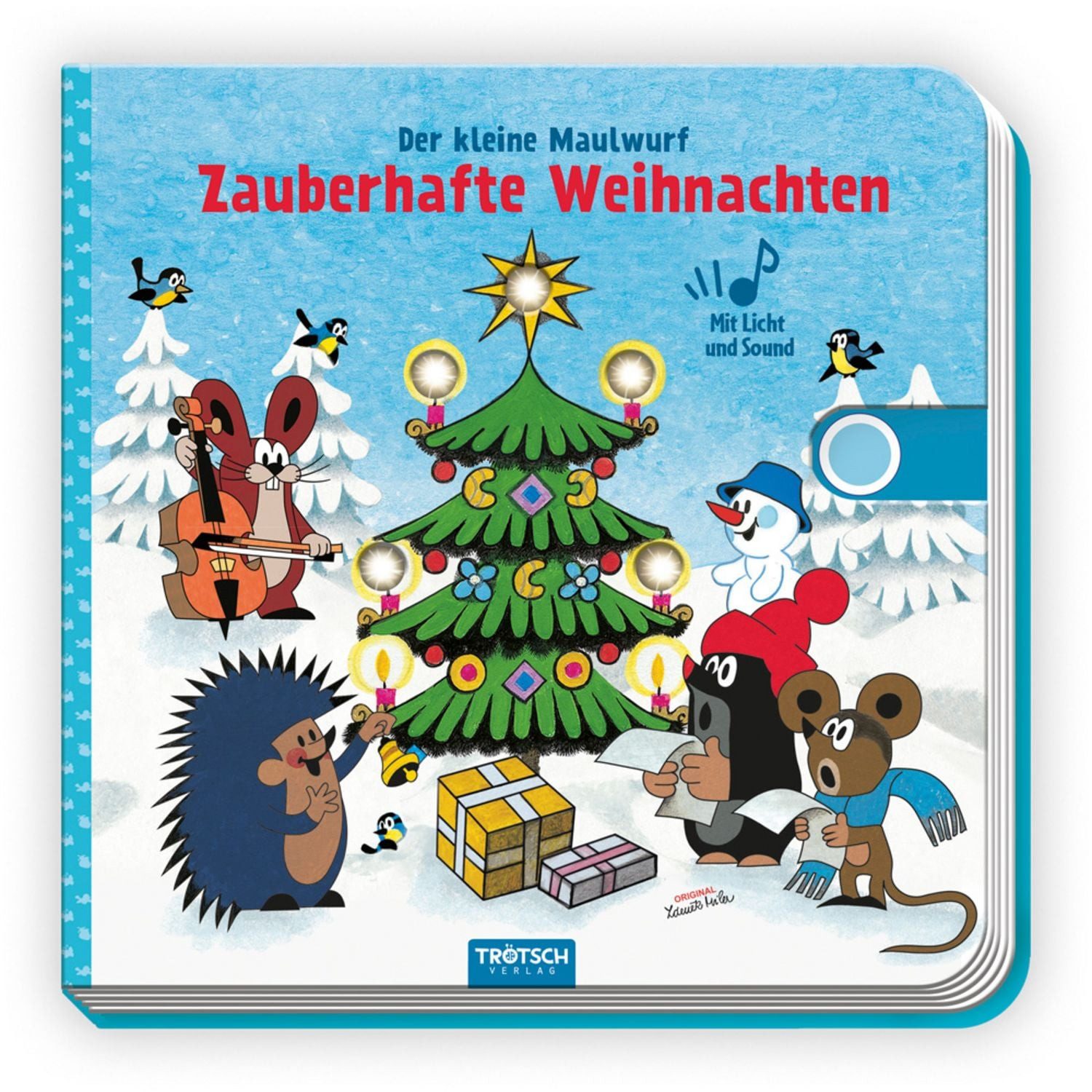 Trötsch Der kleine Maulwurf Soundbuch mit Licht Zauberhafte Weihnachte / Zdenek Miler