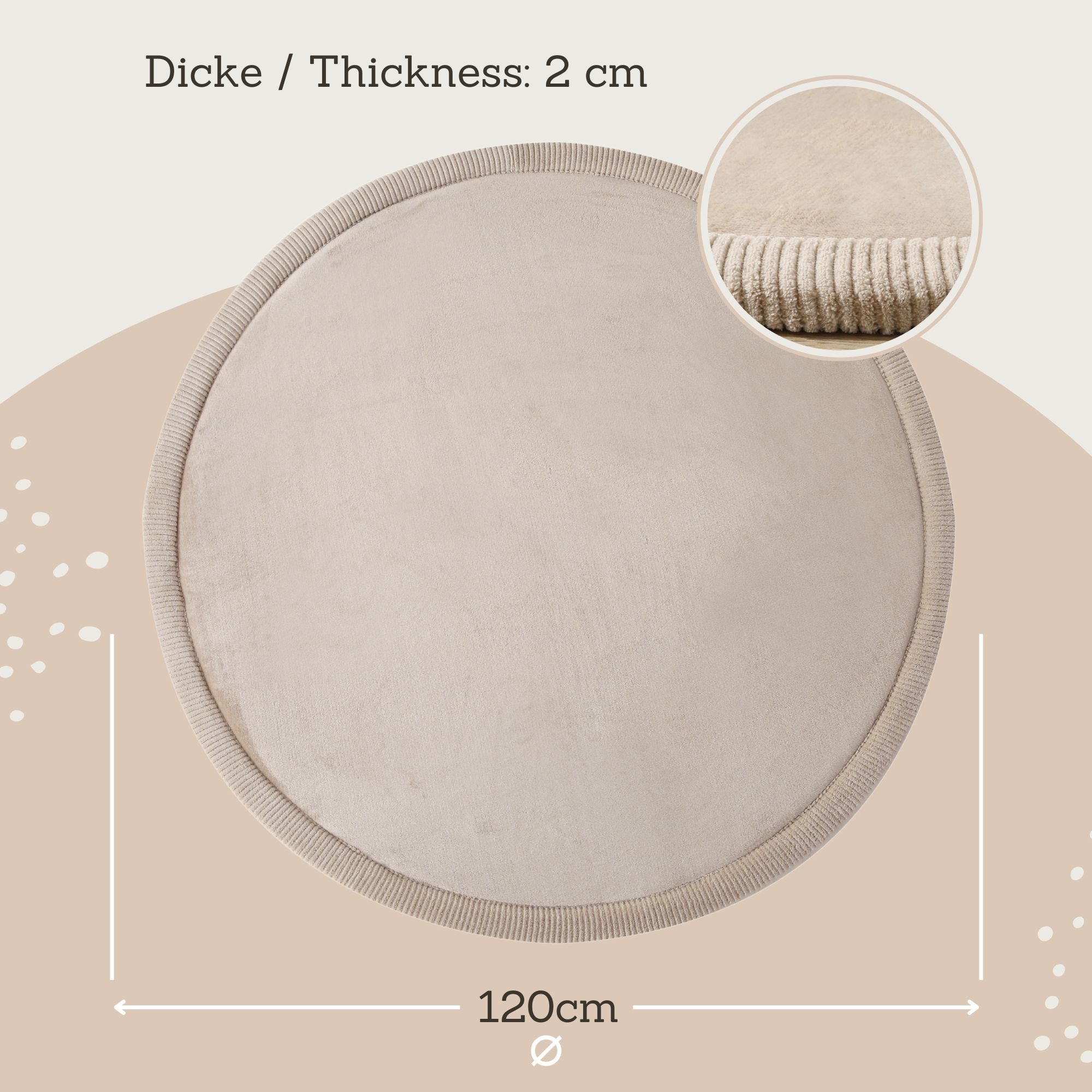 Hakuna Matte Kinderteppich mit Memory-Schaum, dicke günstig online kaufen