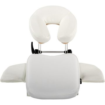 MOVIT Massagegerät Massage Tischaufsatz / Mobile Kopfstütze, Faltbarer Alu Rahmen, inkl. Tragetasche, schadstoffgeprüft
