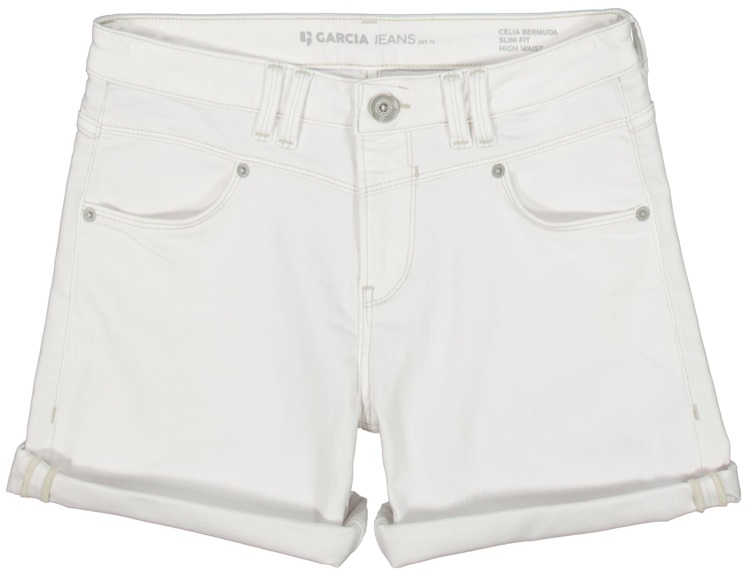 GARCIA JEANS Stretch-Jeans GARCIA CELIA SHORT off white GS100529.53