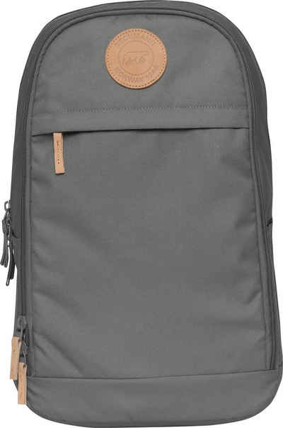 Beckmann Freizeitrucksack Rucksack Urban Foggy Green (1 Stück), Freizeitrucksack, Schulranzen