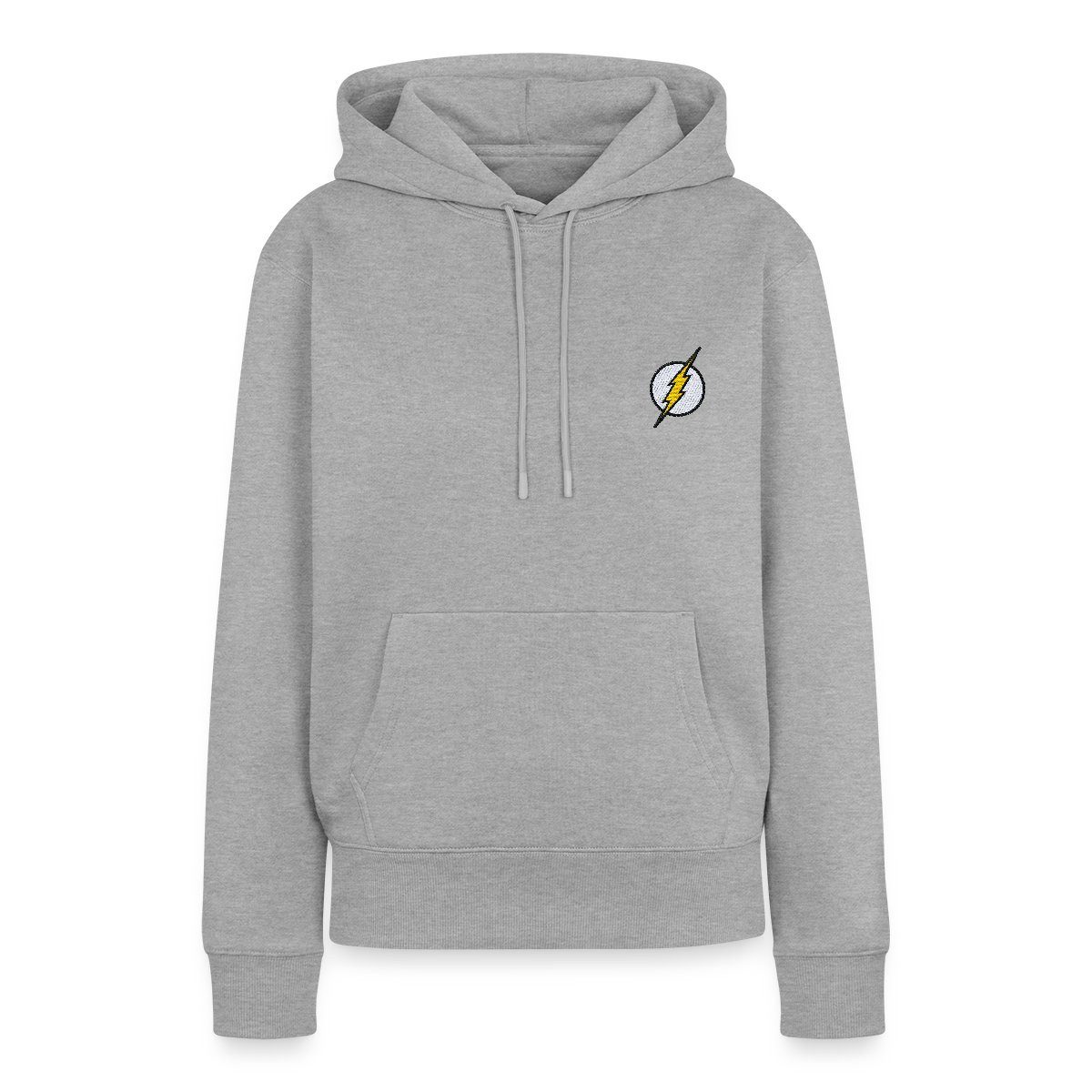 Spreadshirt Hoodie The Flash Blitz-Symbol Als Stickmotiv Damen Premium Hoodie (1-tlg)