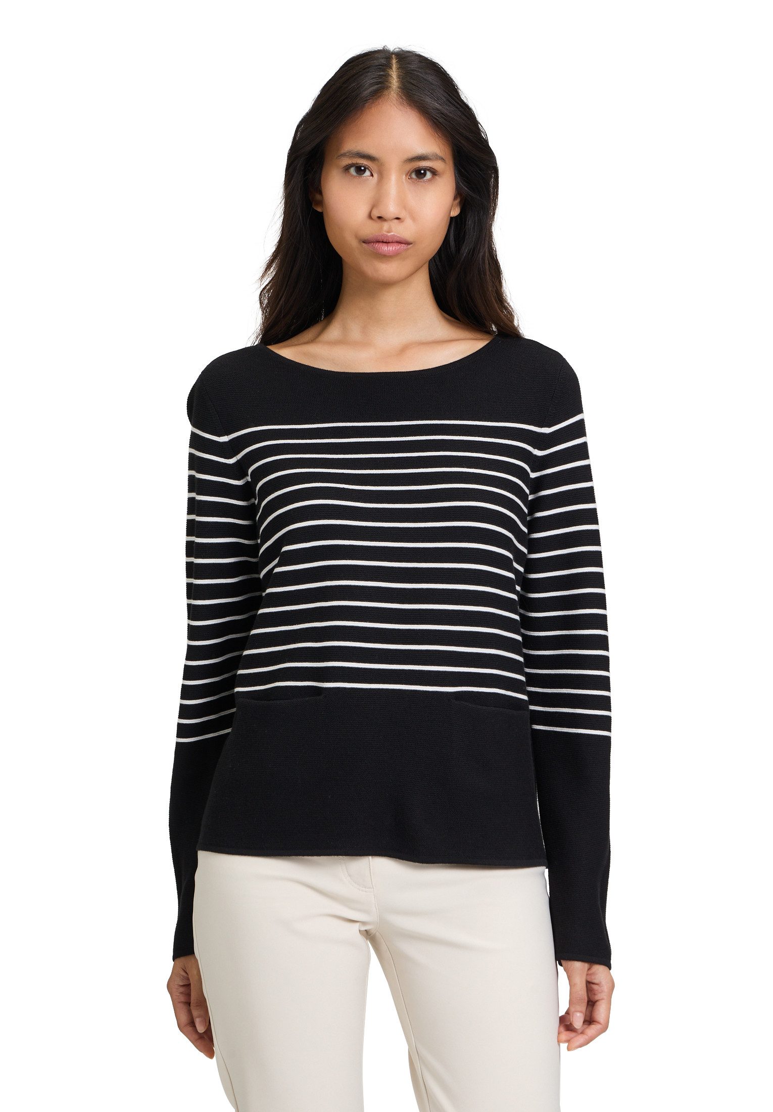 Strickpullover Betty Barclay Damen Feinstrickpullover mit Eingrifftaschen