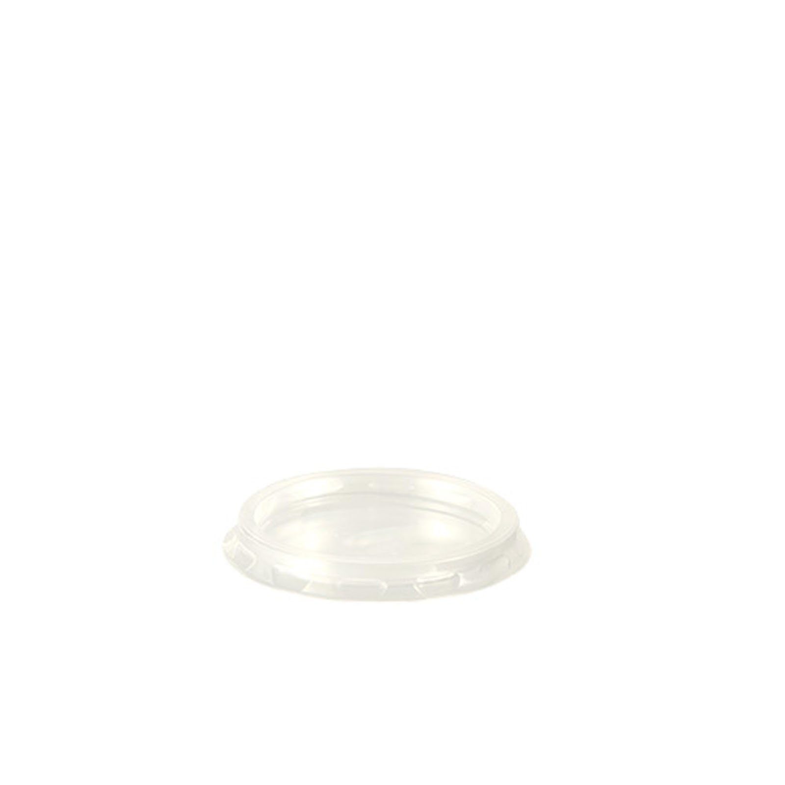 Starpak Einwegbecher 1000 Stück Deckel für Portionsbecher, PP rund Ø 4,6 cm transparent